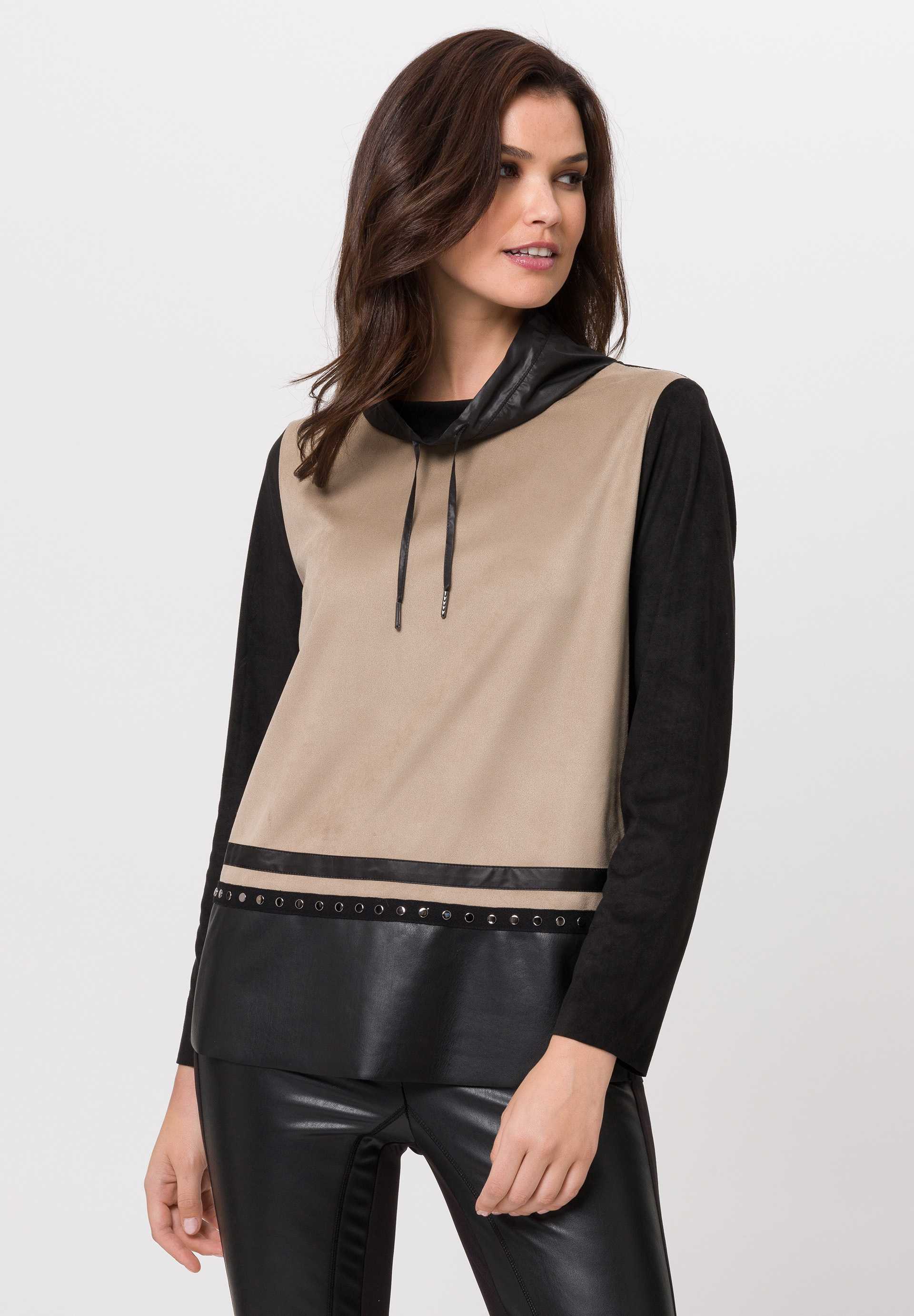 Sweatshirt im Patchworkdesign - Produktbild 1