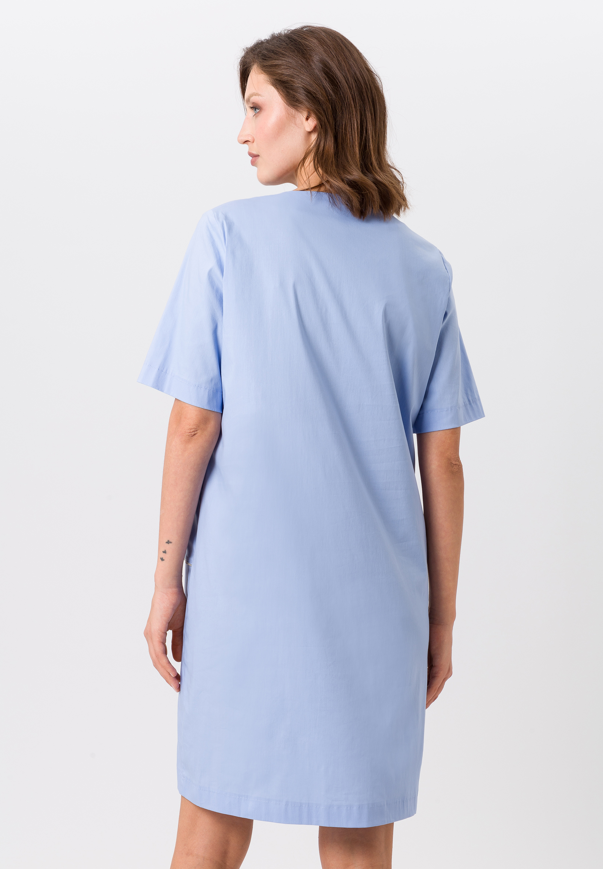 Jerseykleid mit Ziernähten - Bild 2