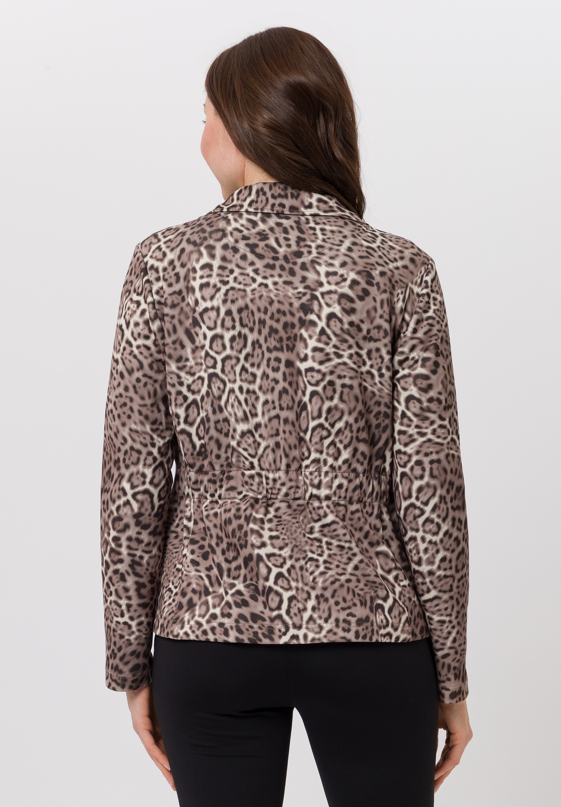 Blazer In a trendy print - Bild 2 Langarm, Bluse, Erwachsener, Person, Frau, Langarm, Bluse, Erwachsener, Person, Frau