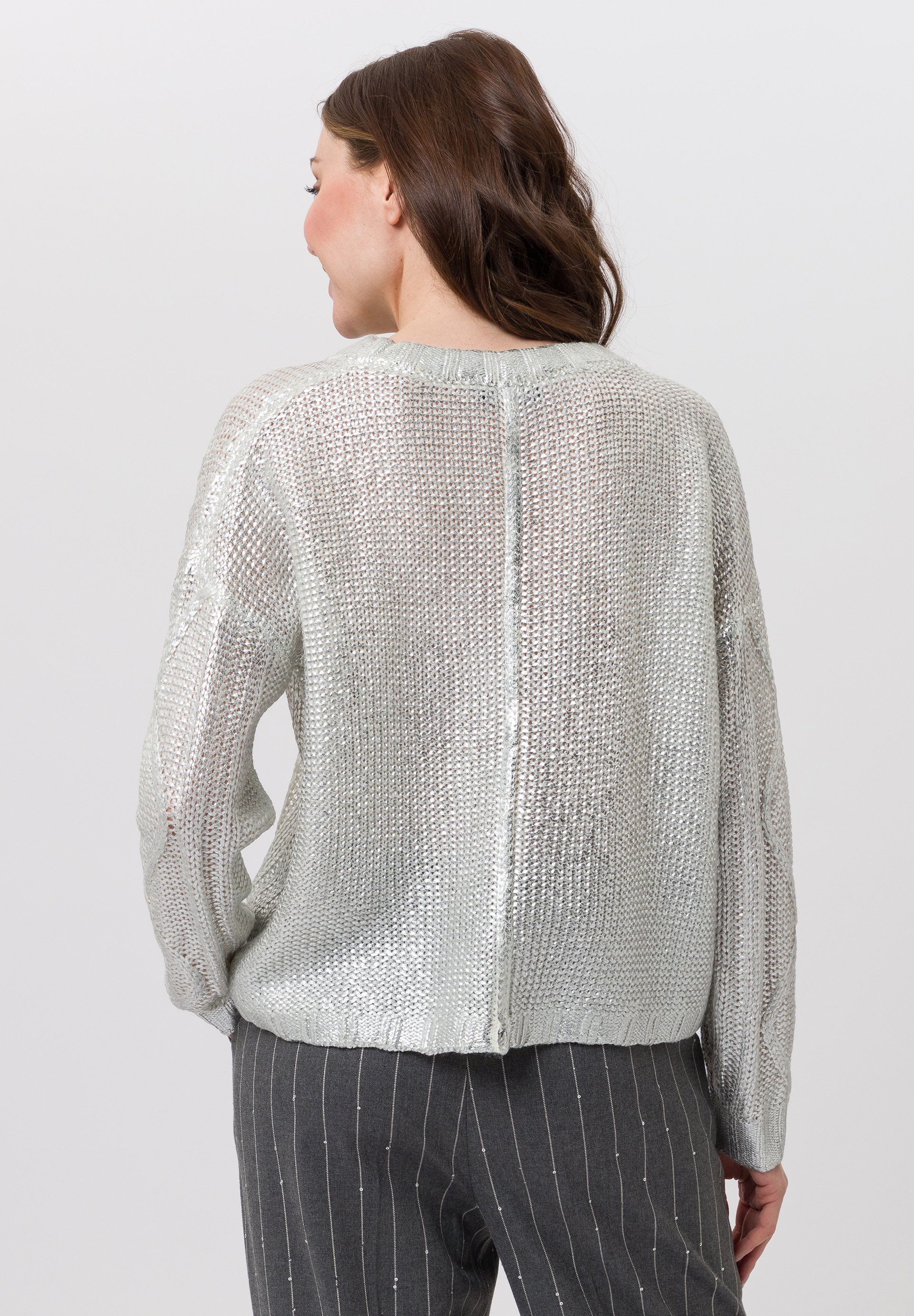 Jumper With metallic effect - Product Image 2