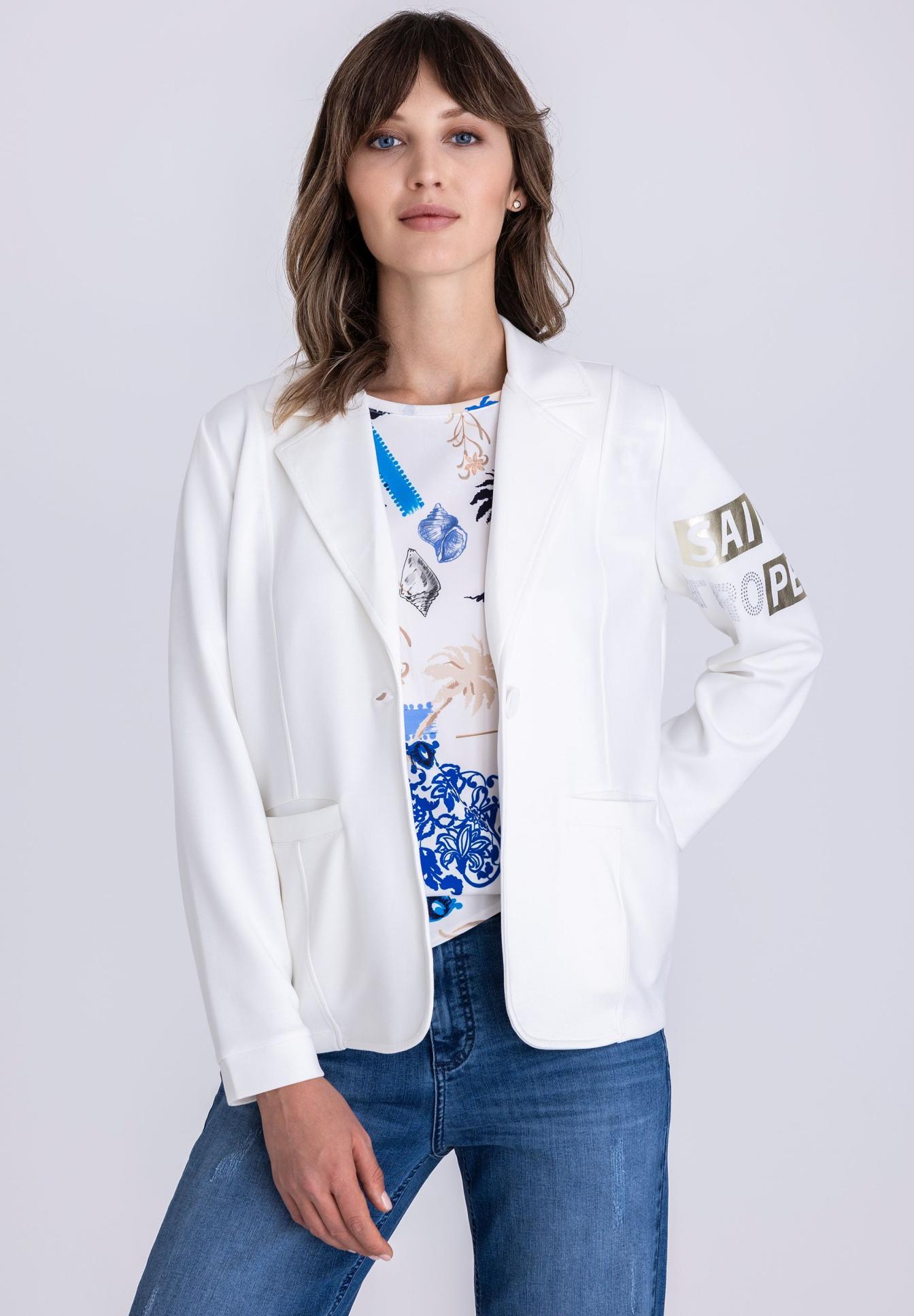 Leichtjacke mit Schriftzug-Detail - Produktbild 1