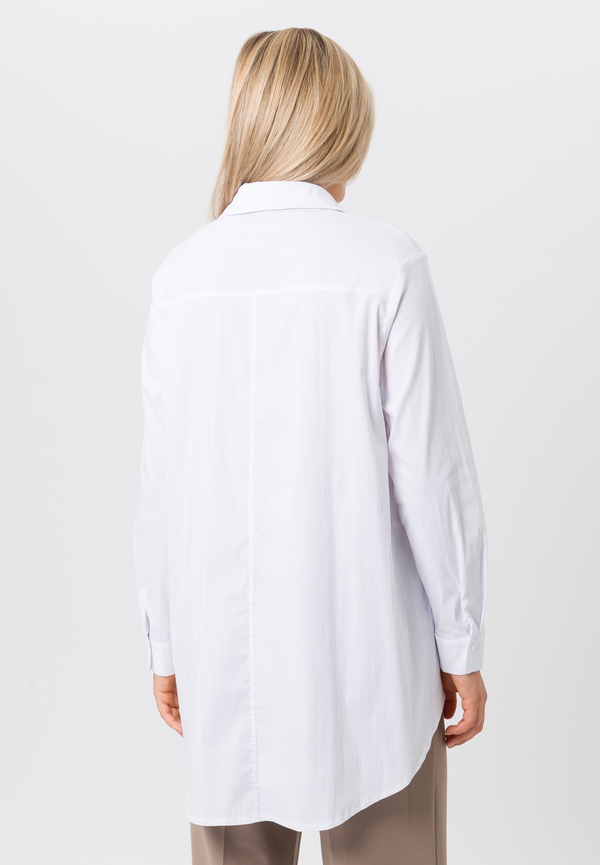 Longbluse mit verlängerter Rückseite - Bild 2