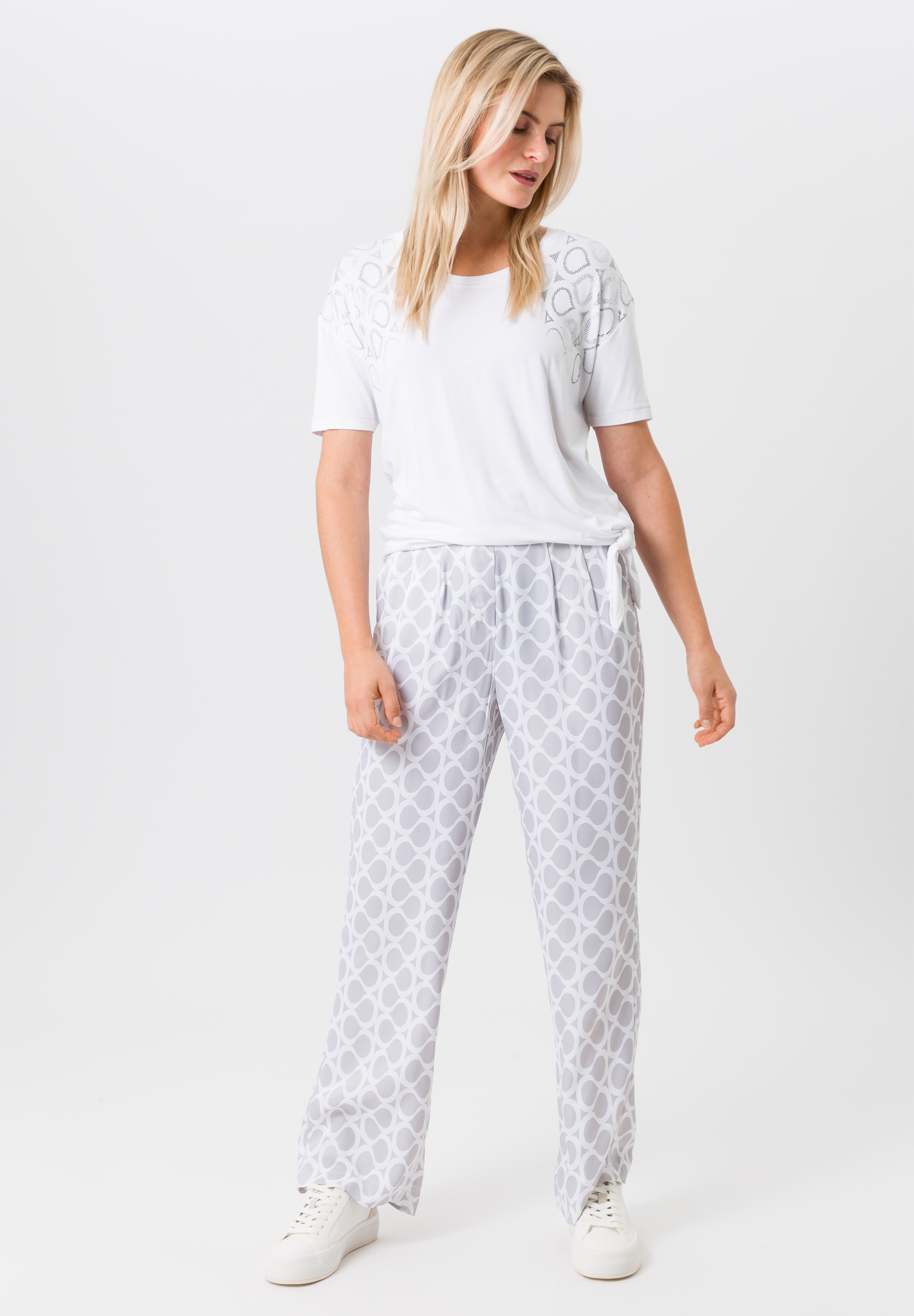 T-Shirt mit Knotendetail T-Shirt mit Knotendetail - Produktbild 2