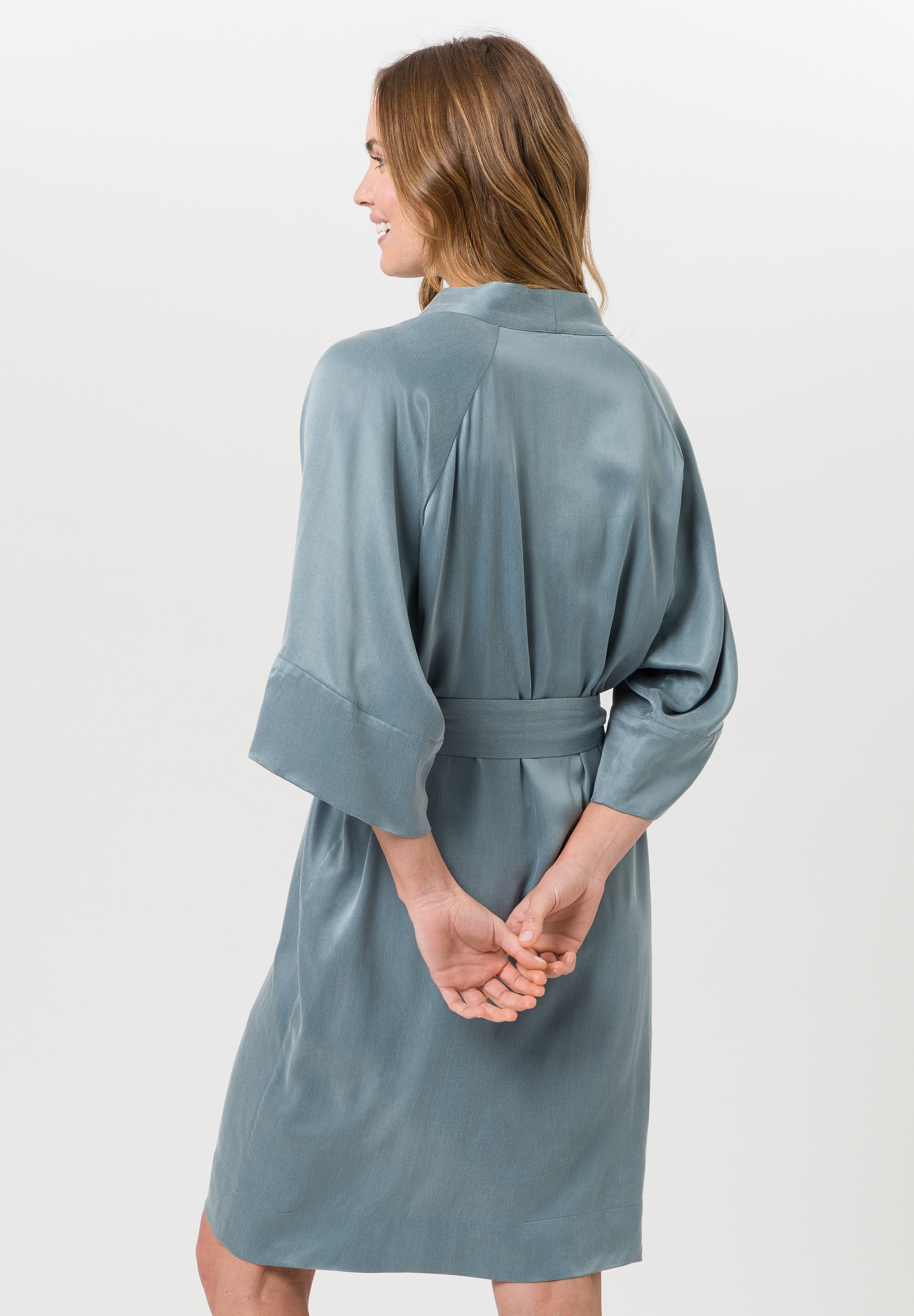 Kimono aus Cupro - Bild 2 Kimono aus Cupro - Bild 2