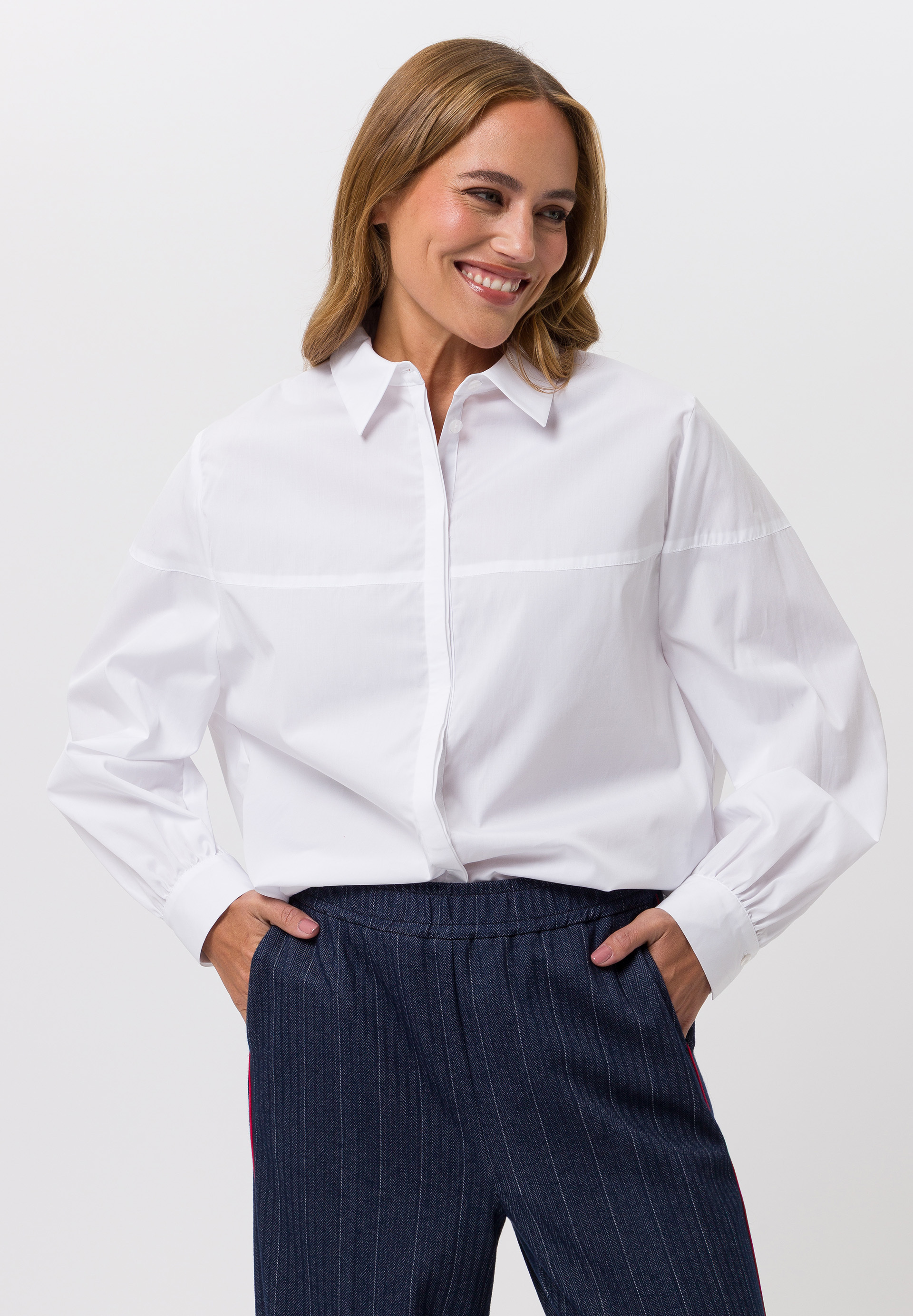 Bluse mit verdeckter Knopfleiste - Produktbild 1