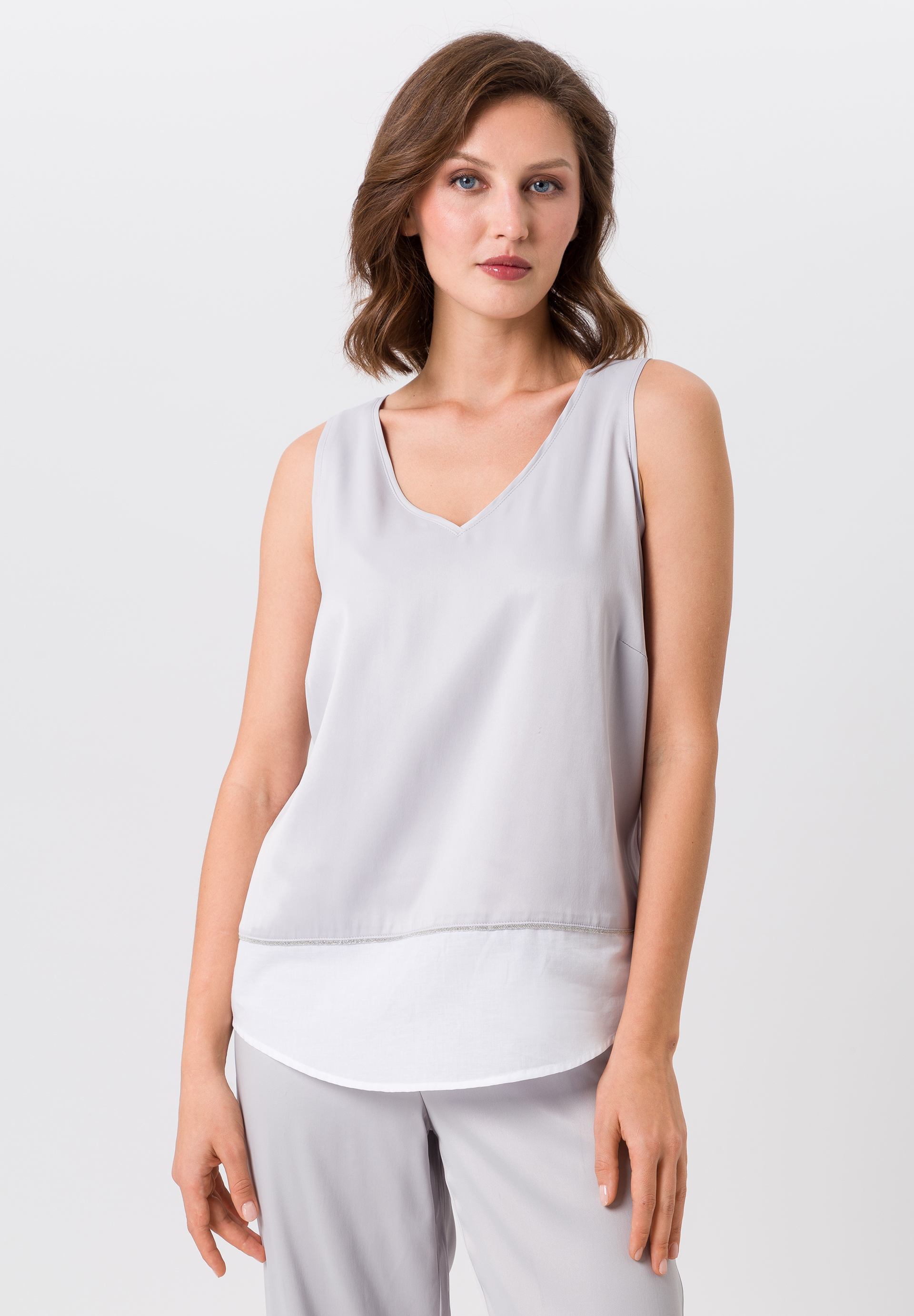 Top with layered look - Bild 1 Top with layered look - Bild 1