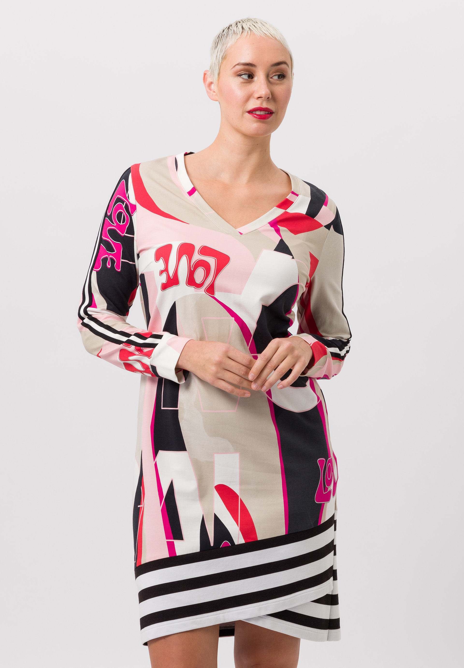 Kleid in dezent sportlicher Optik - Produktbild 1