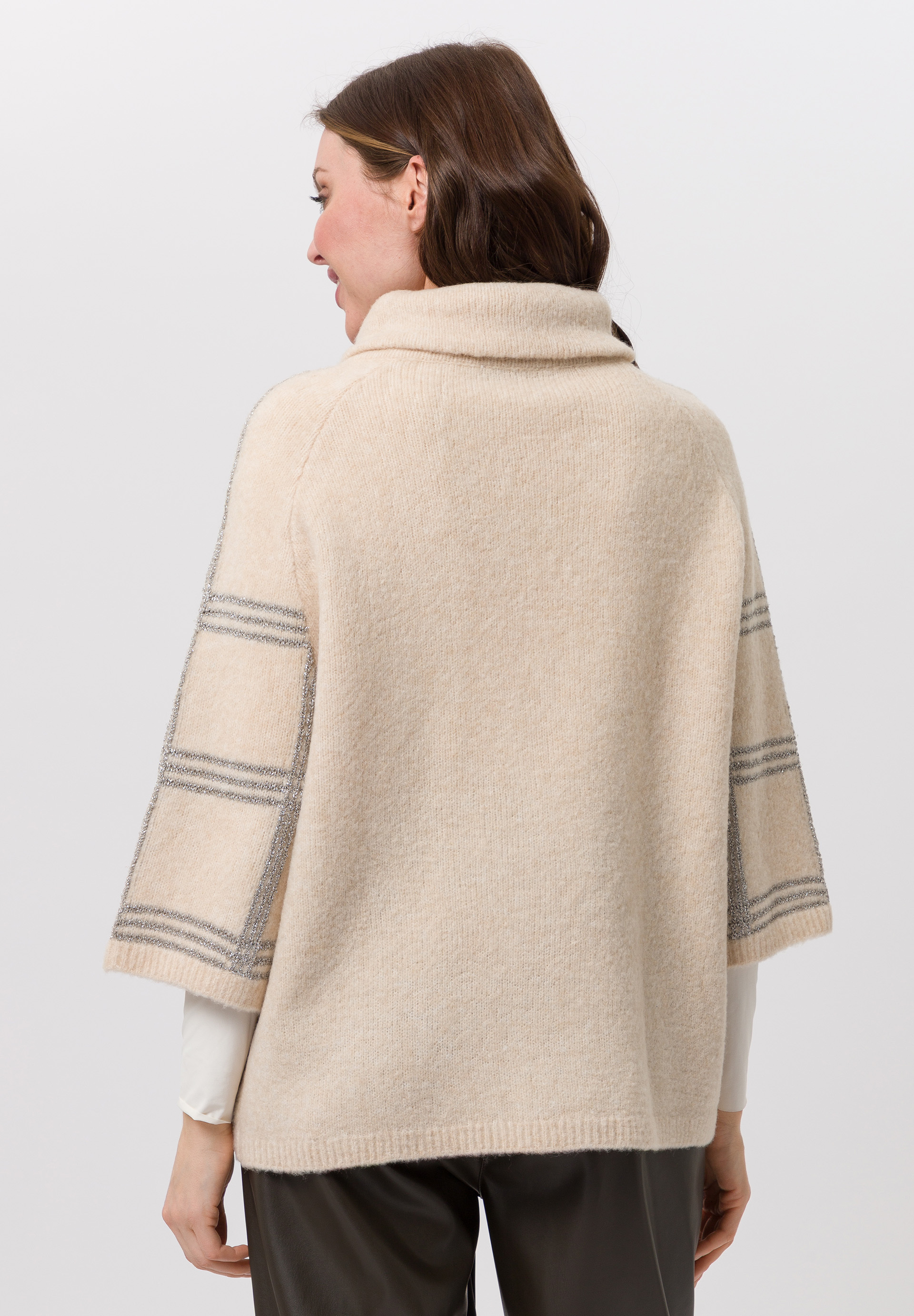 Strickjacke in strukturierter Optik - Bild 2 Modisch, Kleidung, Strickwaren, Pullover, Poncho
