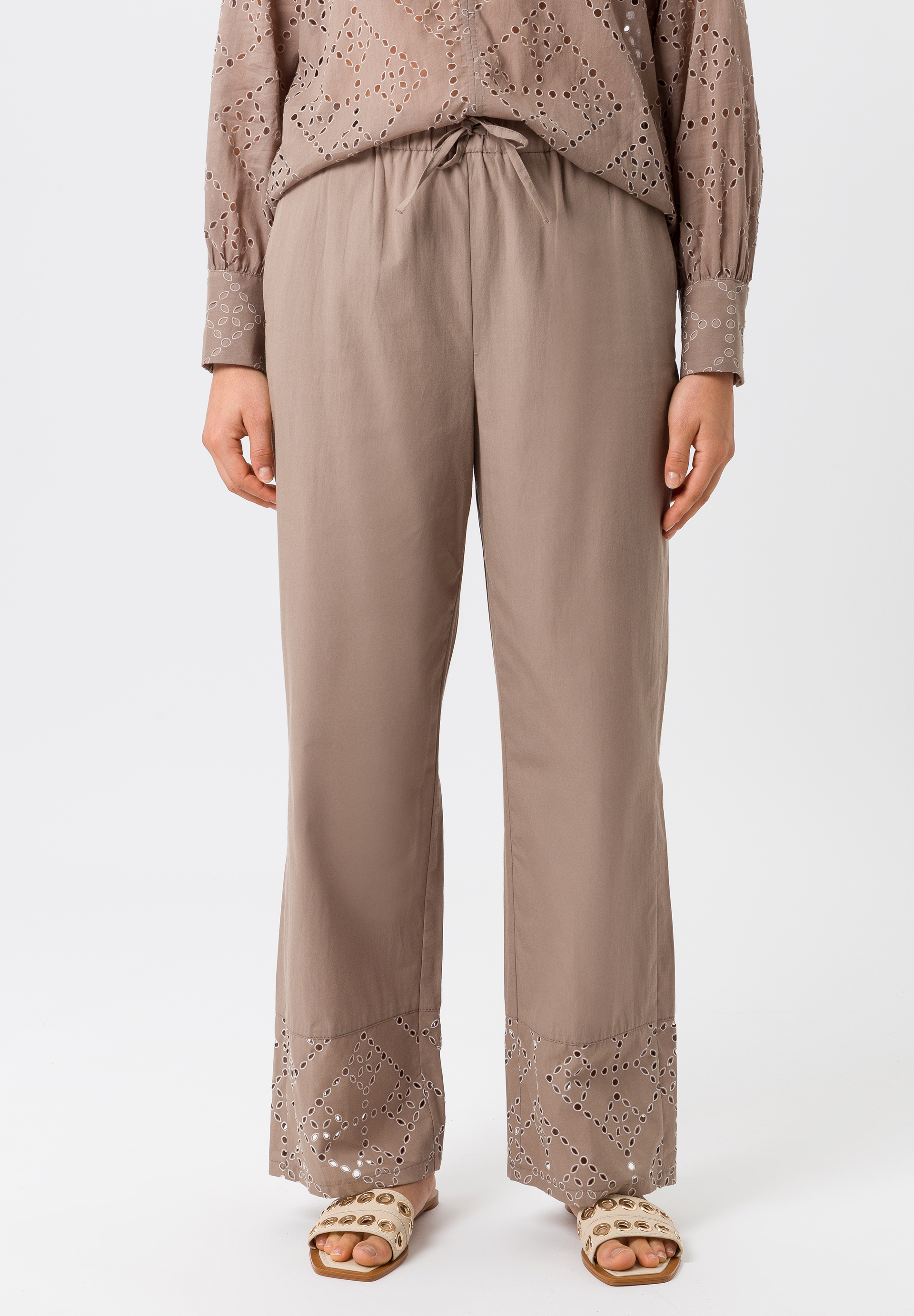 Trousers with elasticated waistband - Bild 1 Trousers with elasticated waistband - Bild 1