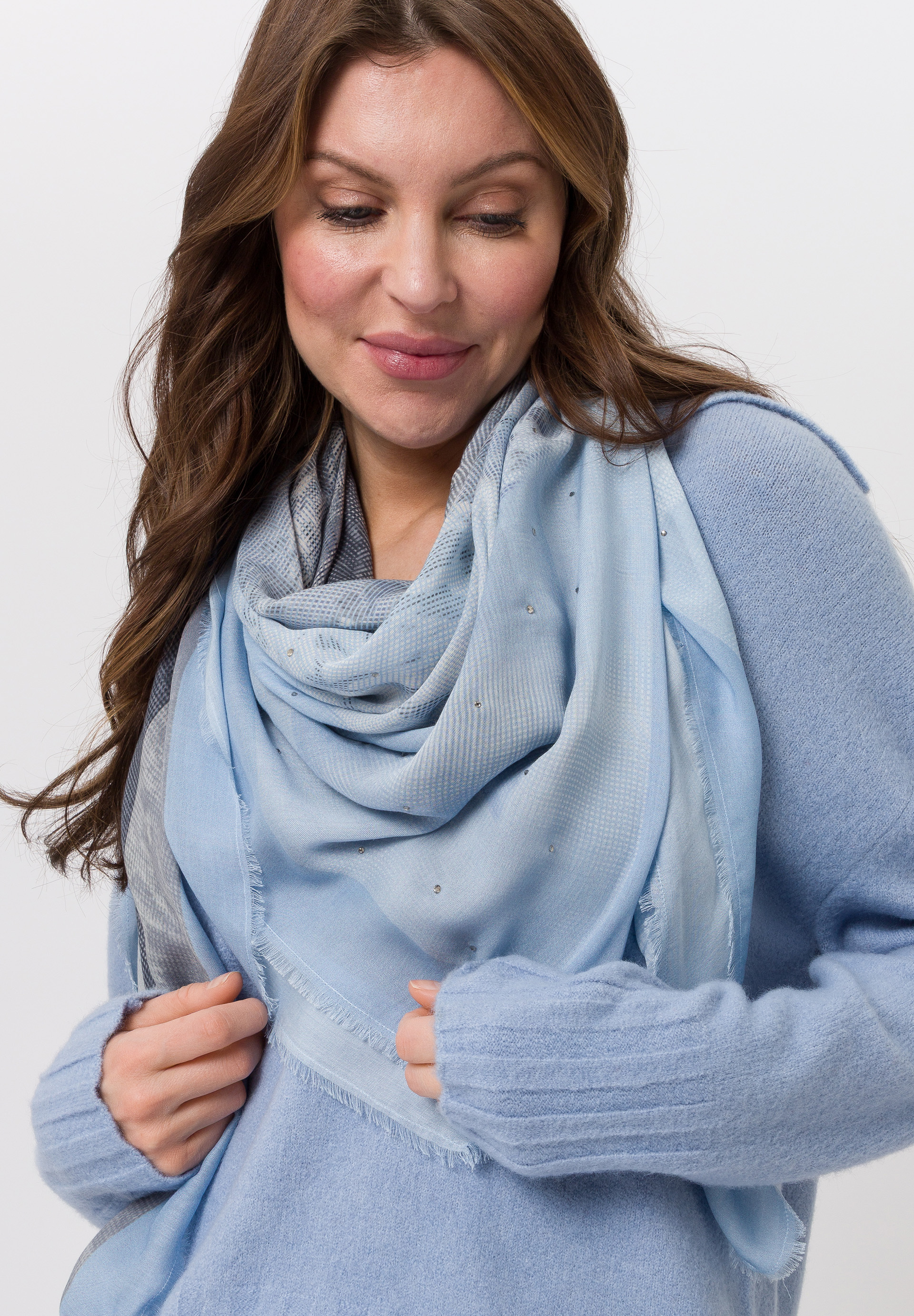 Scarf With rhinestones - Product Image 1