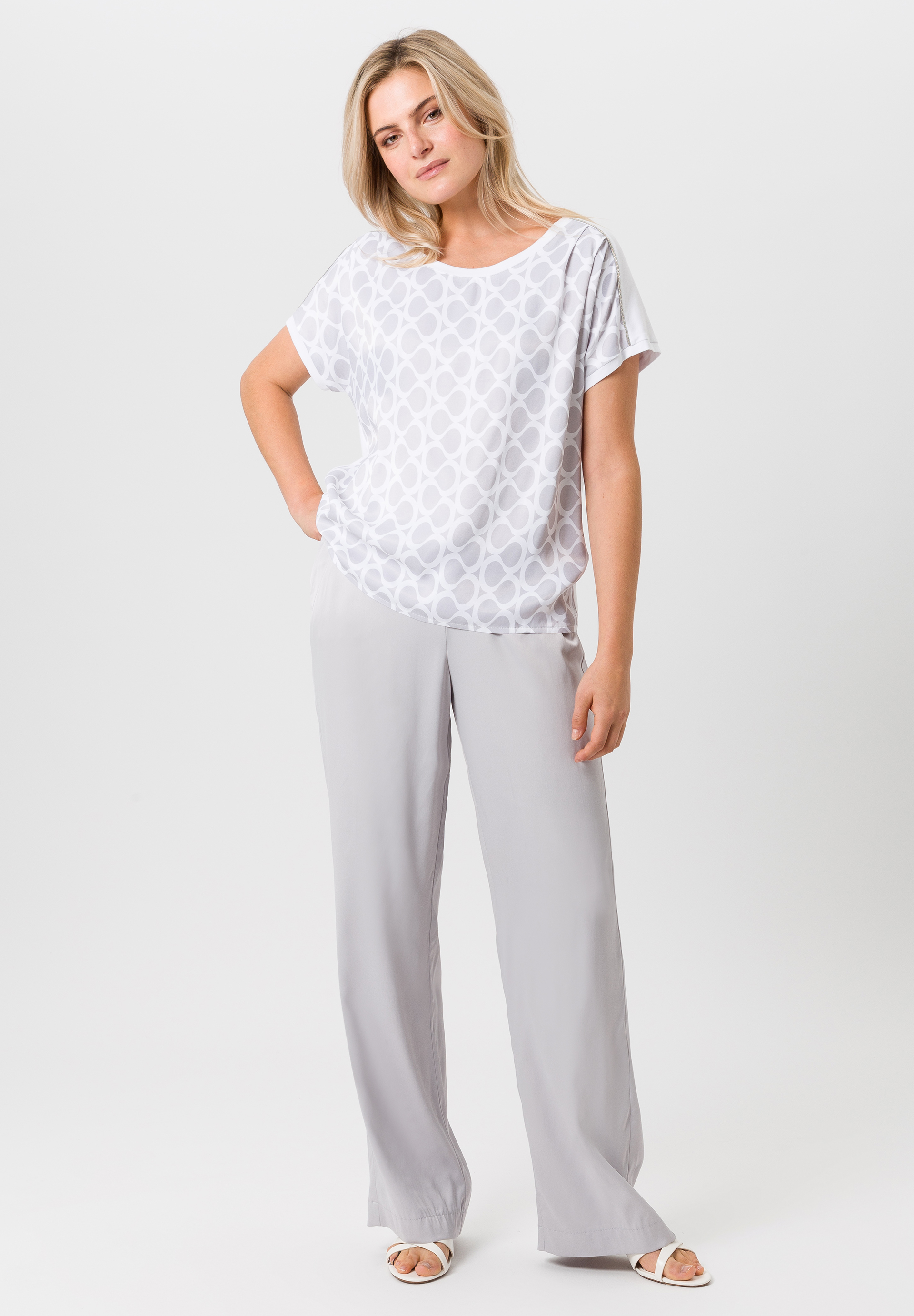 Shirt mit Print-Front - Bild 3