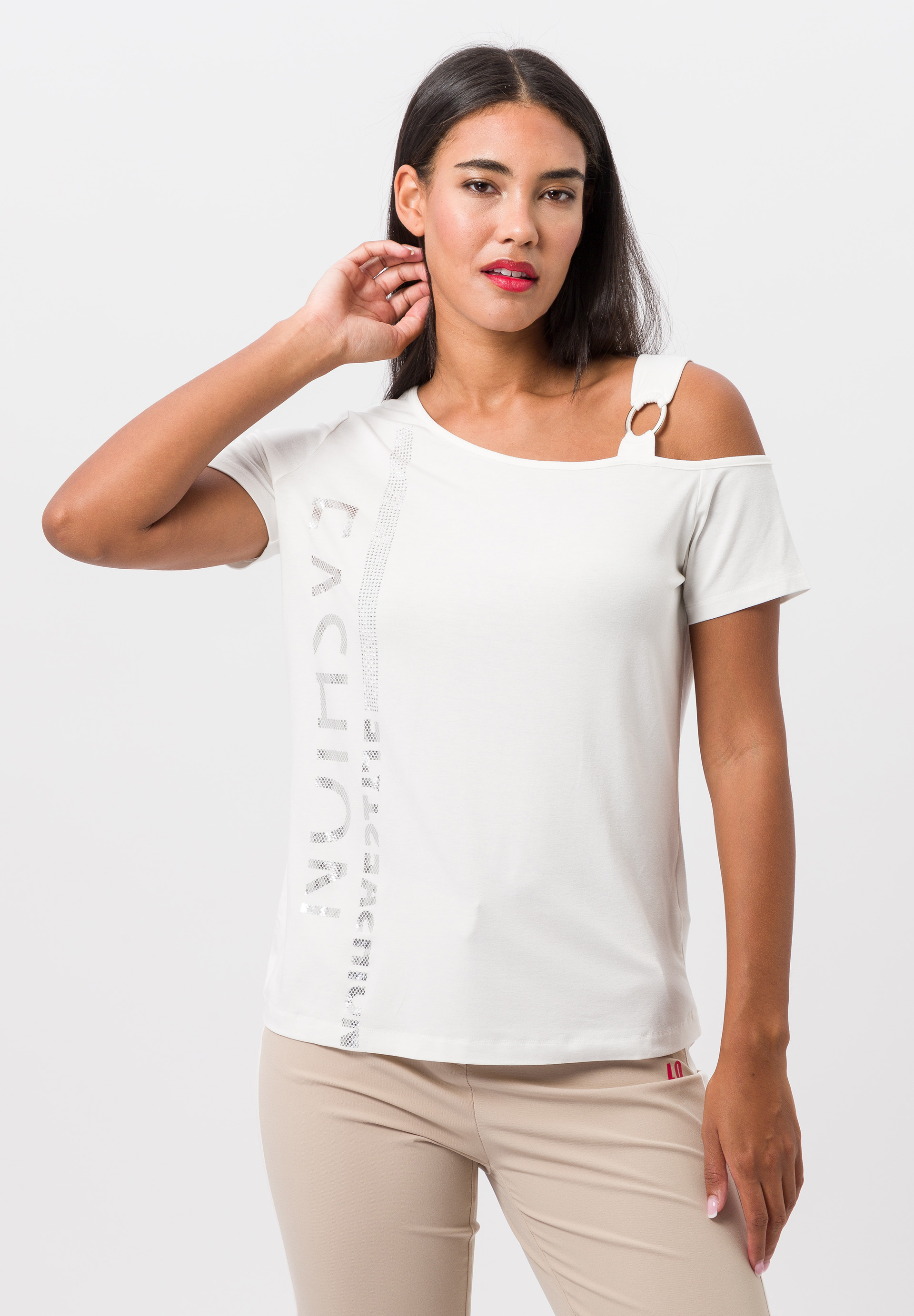 Shirt mit asymmetrischem Ausschnitt - Produktbild 1