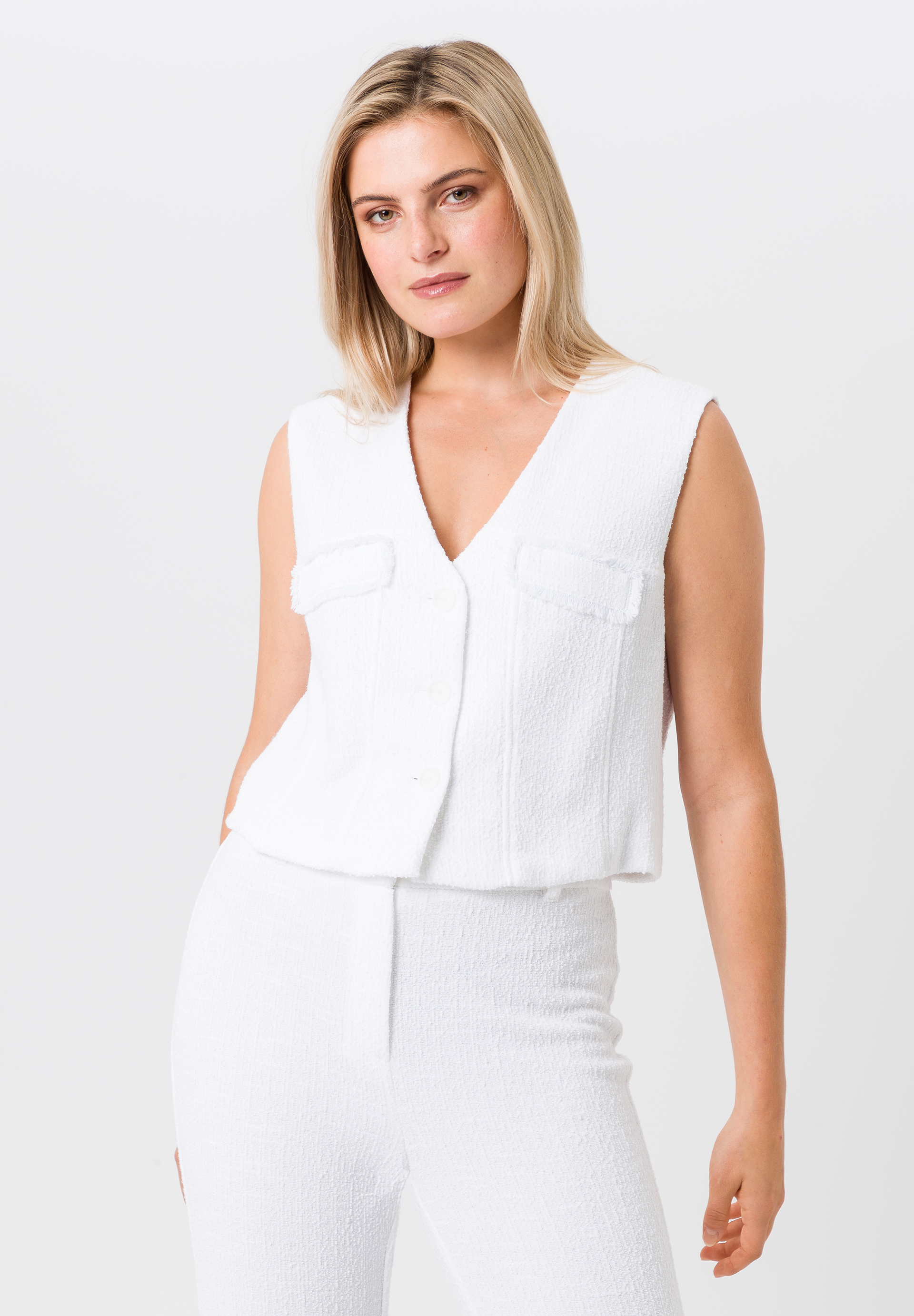 waistcoat with textured pattern - Bild 1 waistcoat with textured pattern - Bild 1