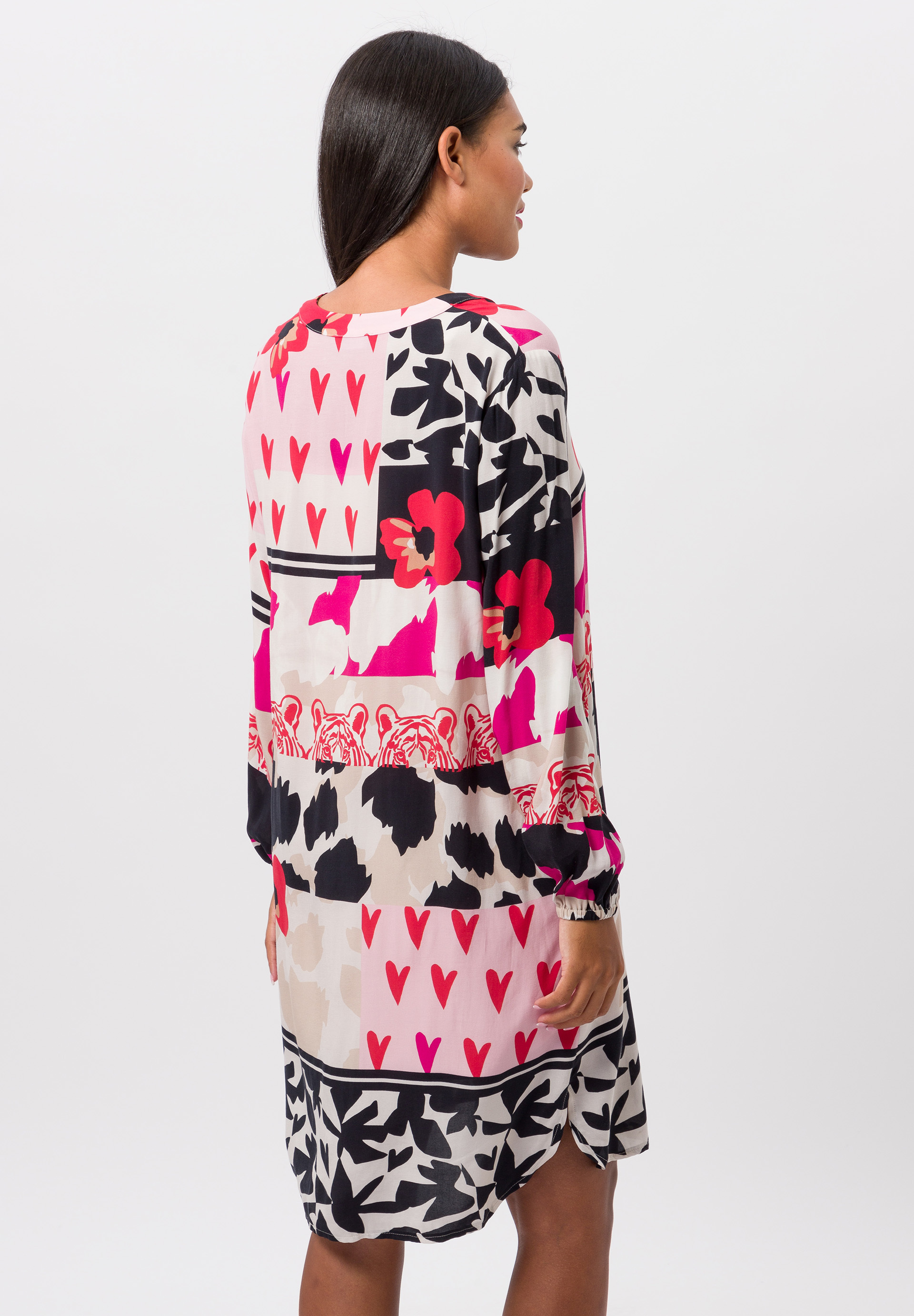 Kleid mit elastischen Ärmelsäumen - Bild 2