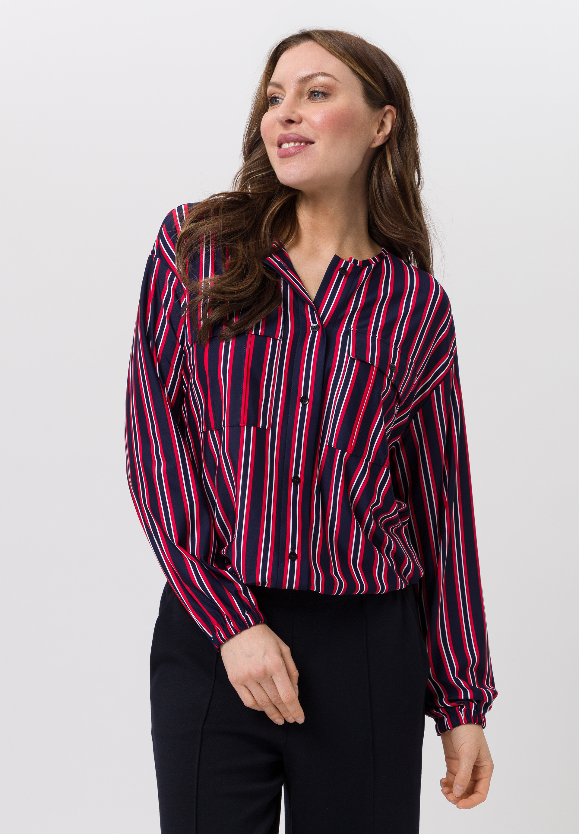Bluse mit Brusttaschen - Produktbild 1