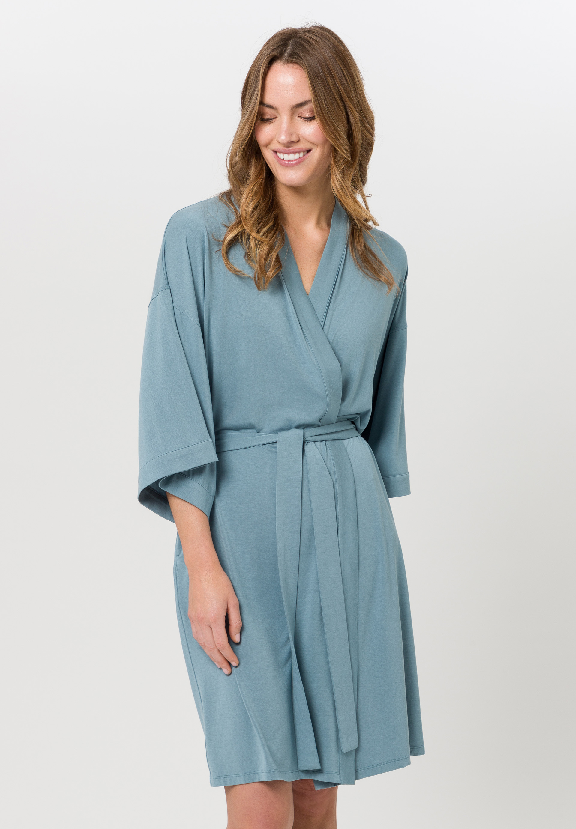 Kimono aus hautsympatischem Jersey - Produktbild 1