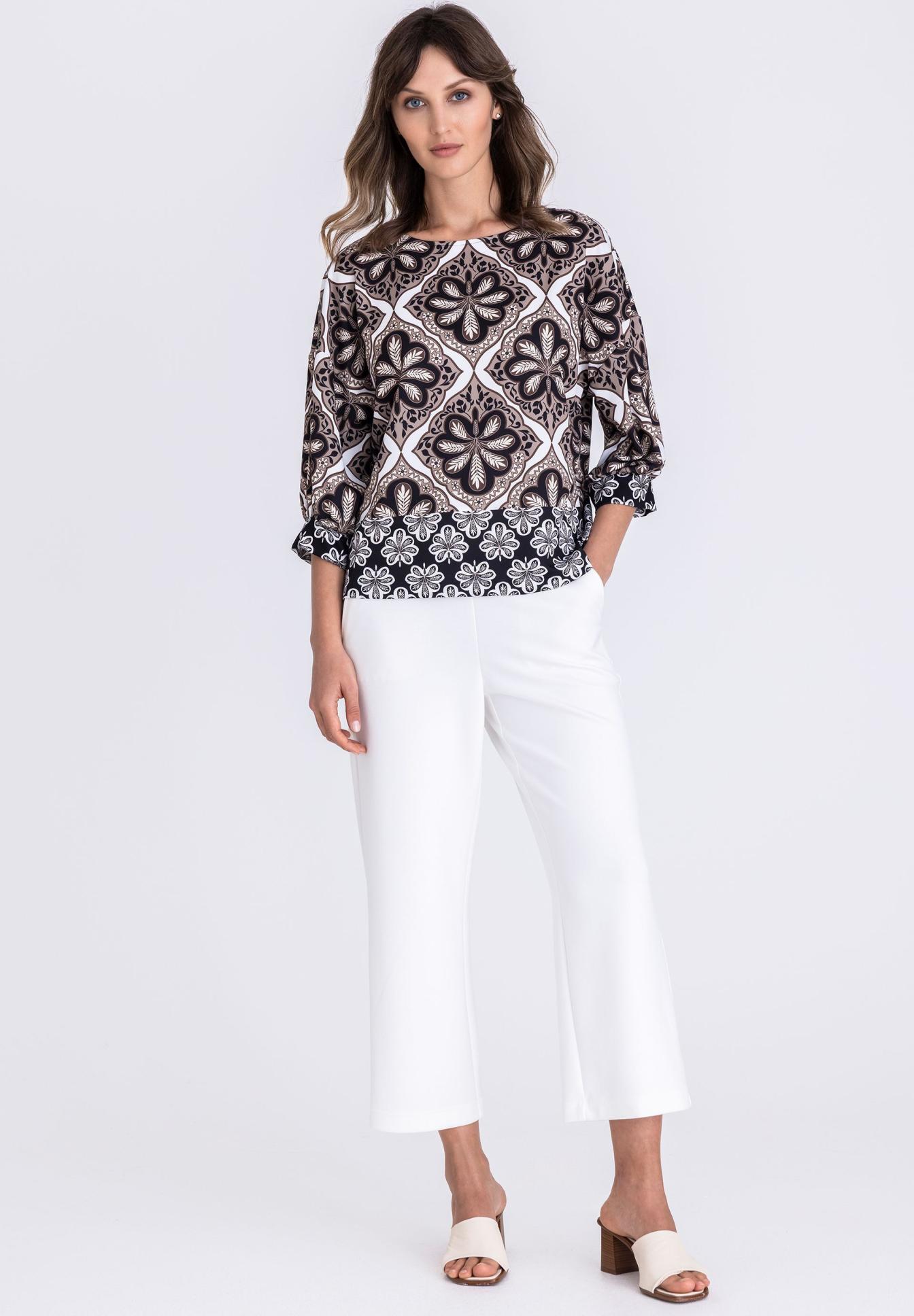 Bluse mit elastischem Bund - Produktbild 2