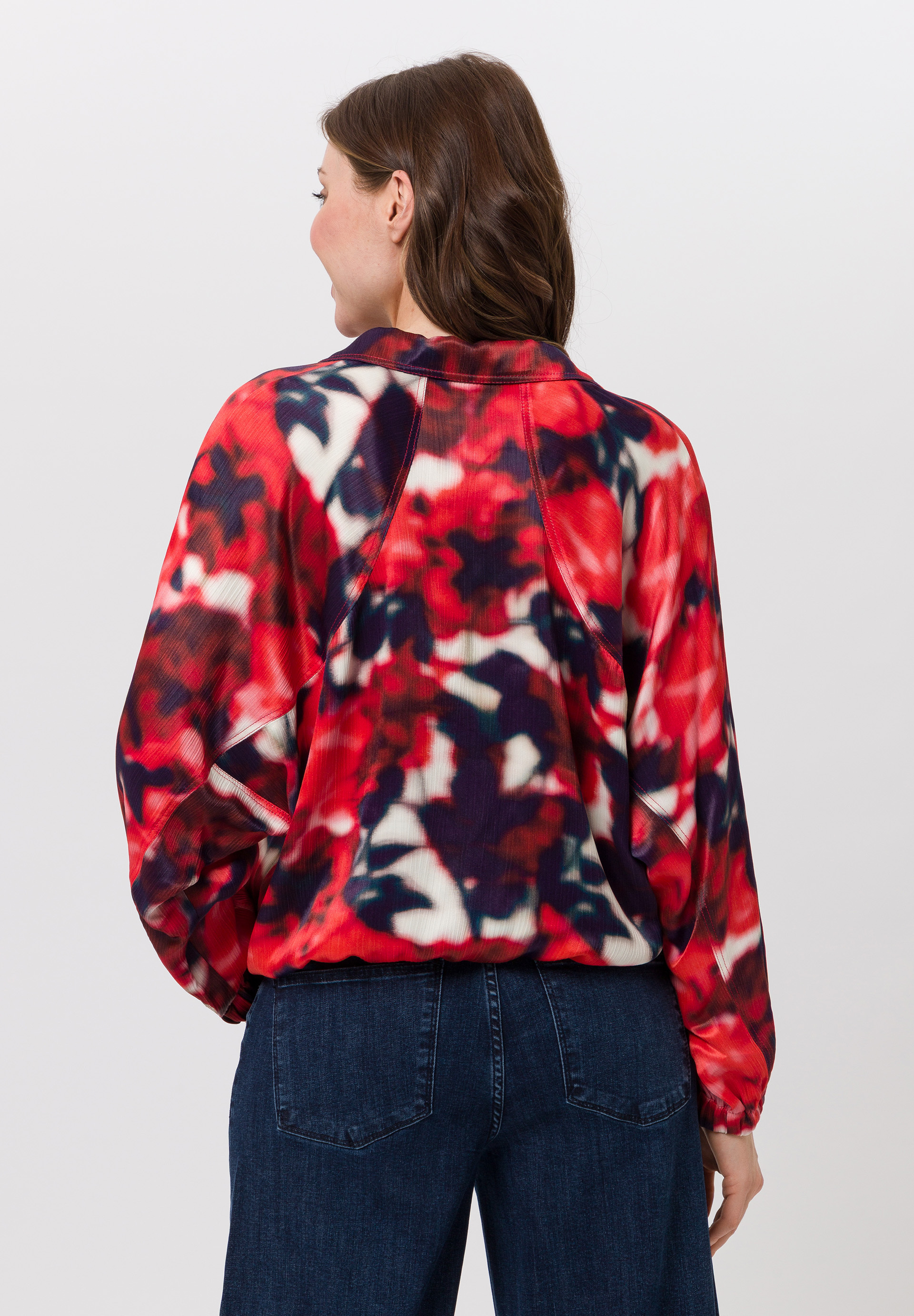 Bluse mit elastischem Saum - Bild 2 Bluse mit elastischem Saum - Bild 2