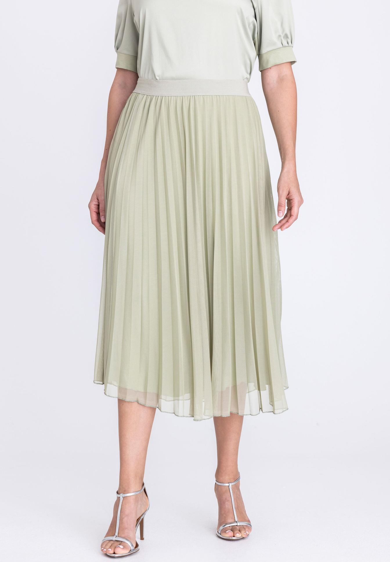 Rock mit Plisseefalten - Produktbild 1