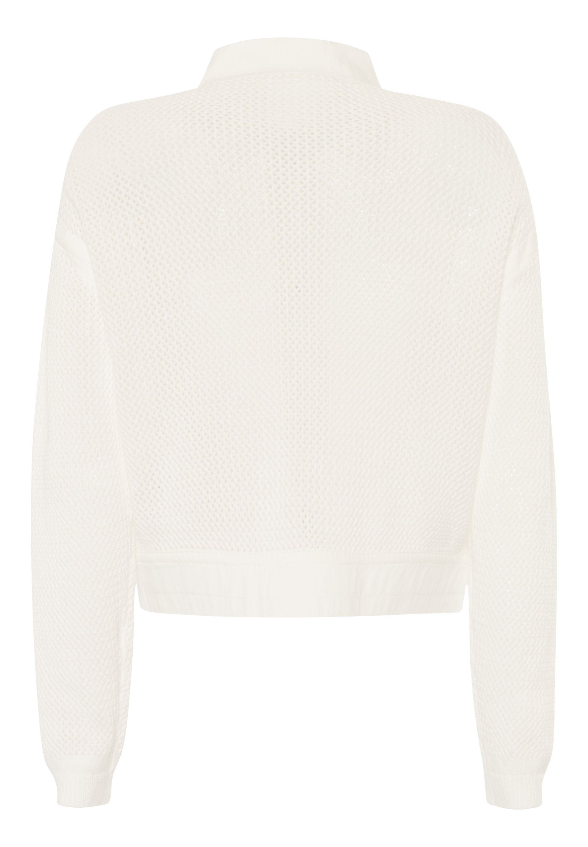 Cardigan with fashionable mesh structure Cardigan with fashionable mesh structure - Product Image 2