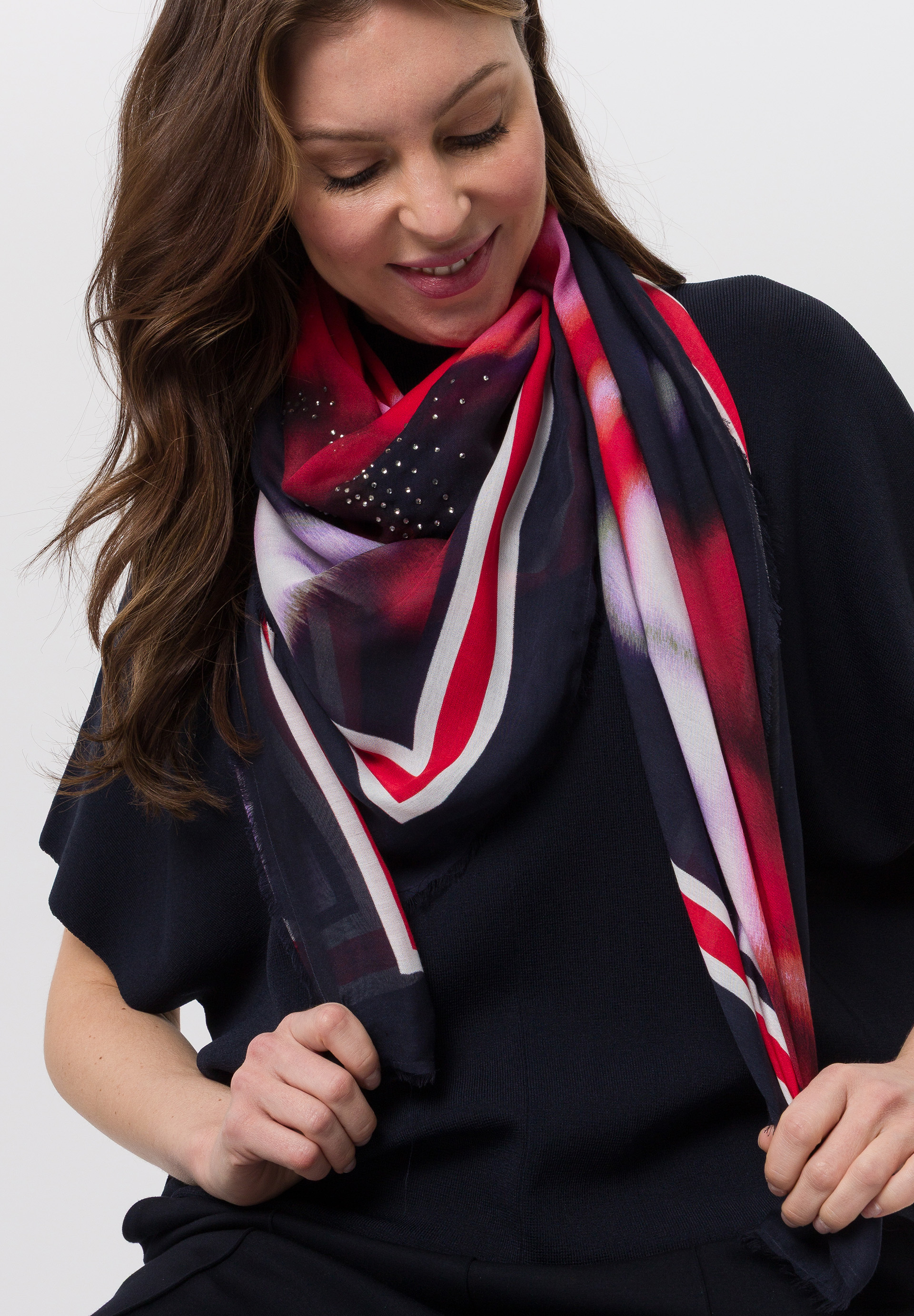Scarf With shiny details - Bild 1 Scarf With shiny details - Bild 1