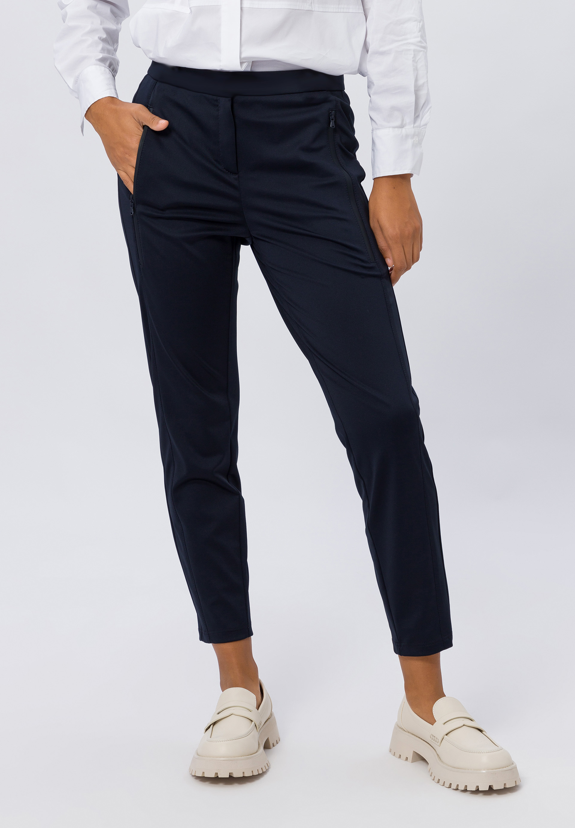 Trousers with elasticated waistband Trousers with elasticated waistband - Product Image 1