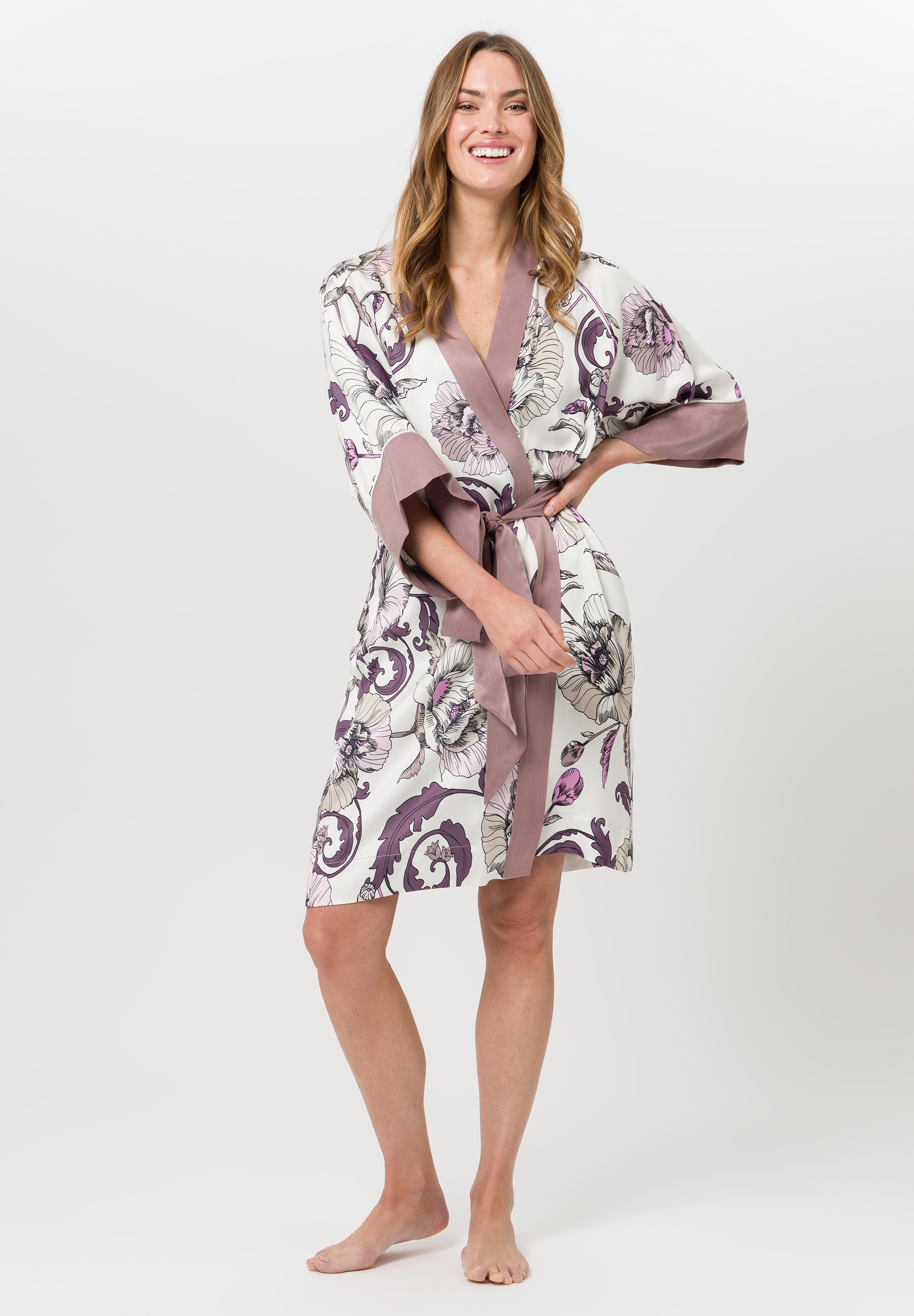Kimono aus Cupro - Bild 3 Kimono aus Cupro - Bild 3