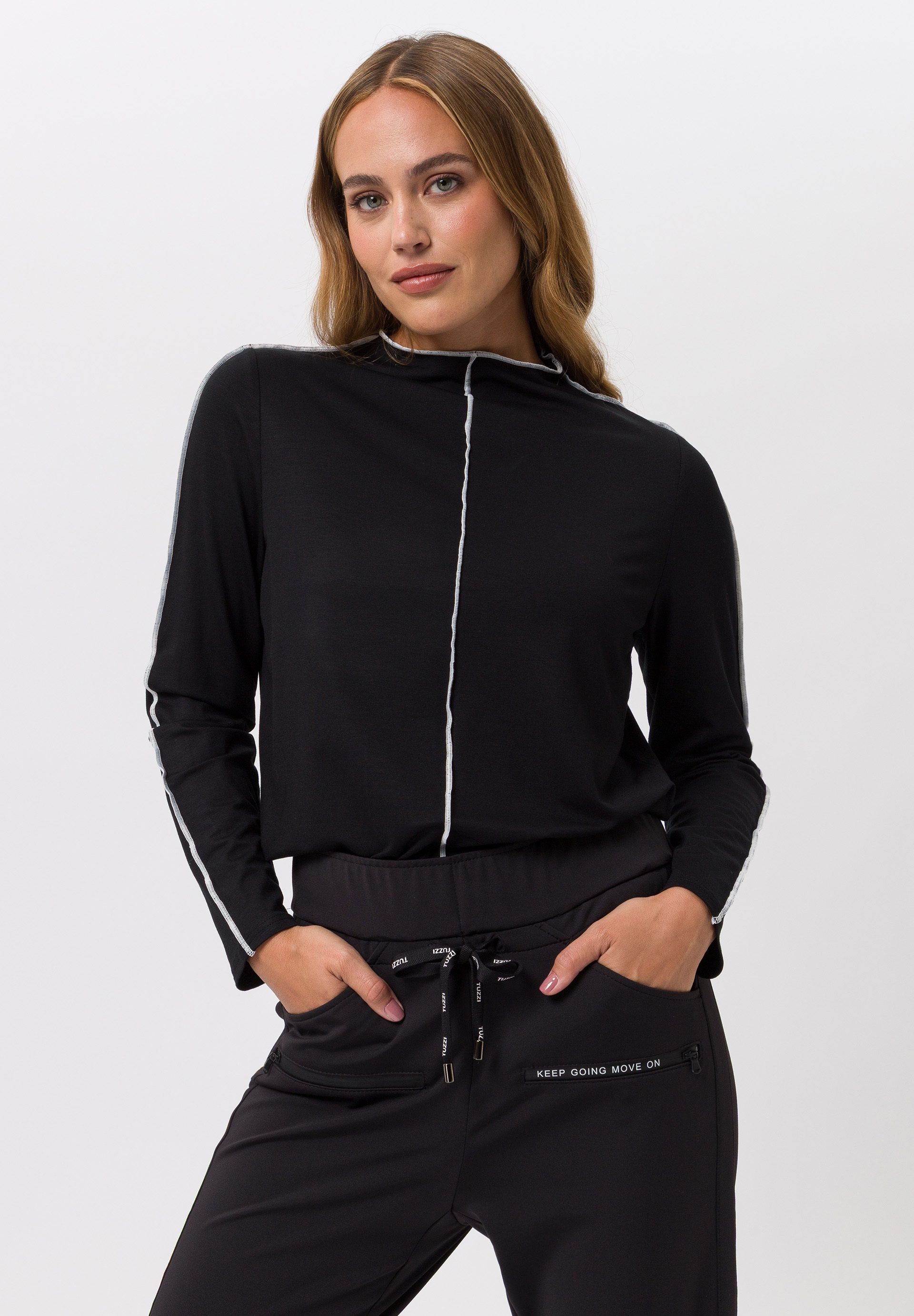 Shirt mit Kontrastnaht - Produktbild 1