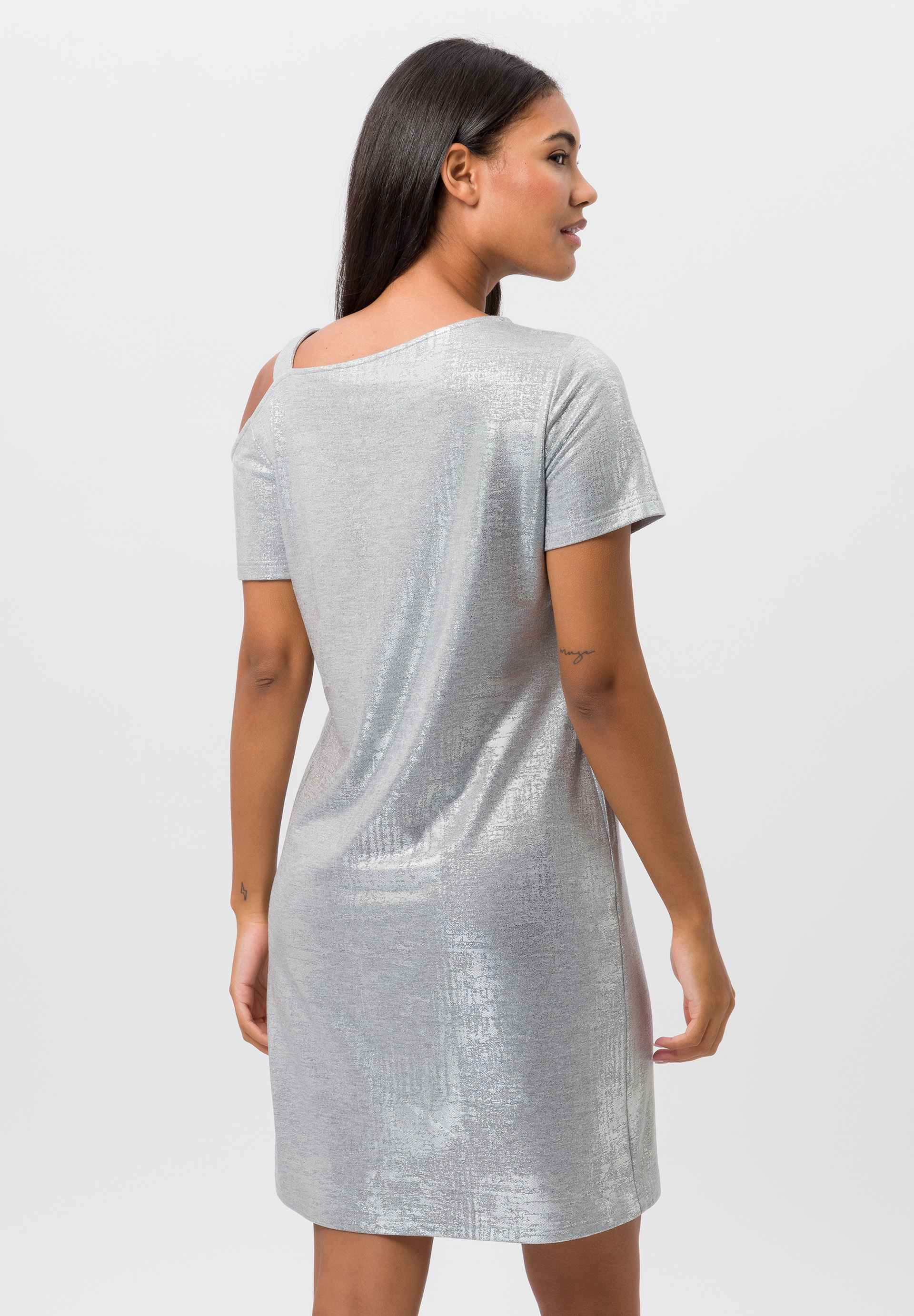Kleid mit asymmetrischem Ausschnitt - Bild 2