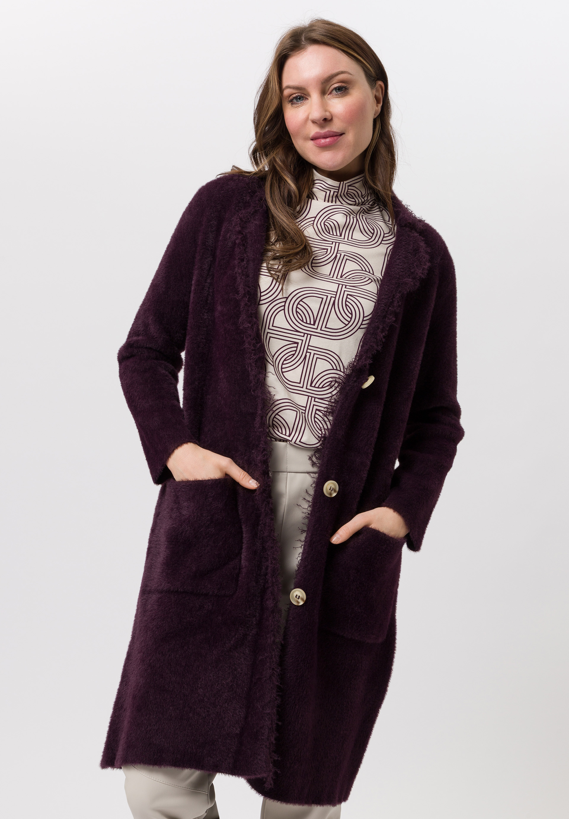 Cardigan mit kuscheligem Finish - Produktbild 1