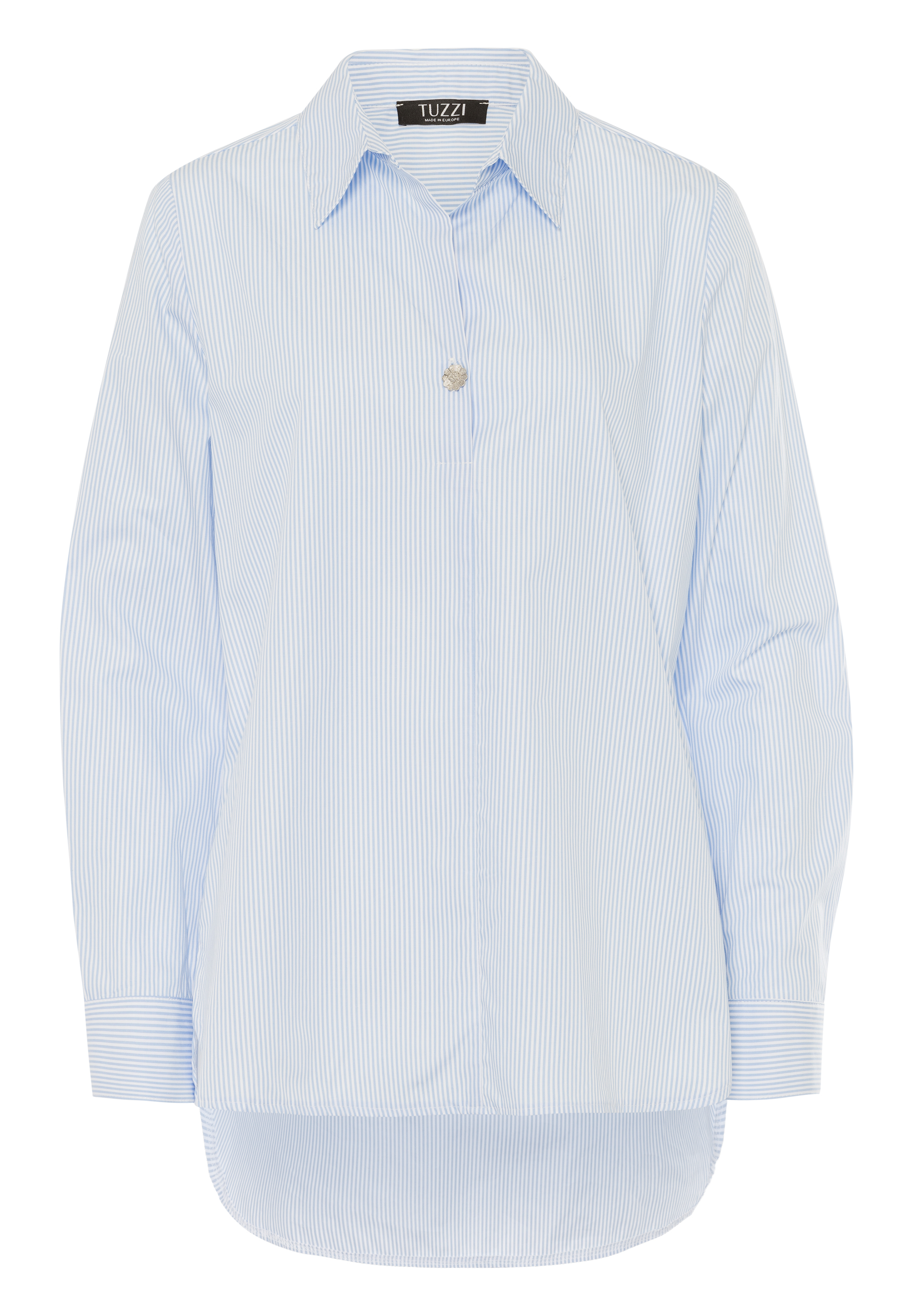 Bluse mit feinen Streifen Bluse mit feinen Streifen - Produktbild 1