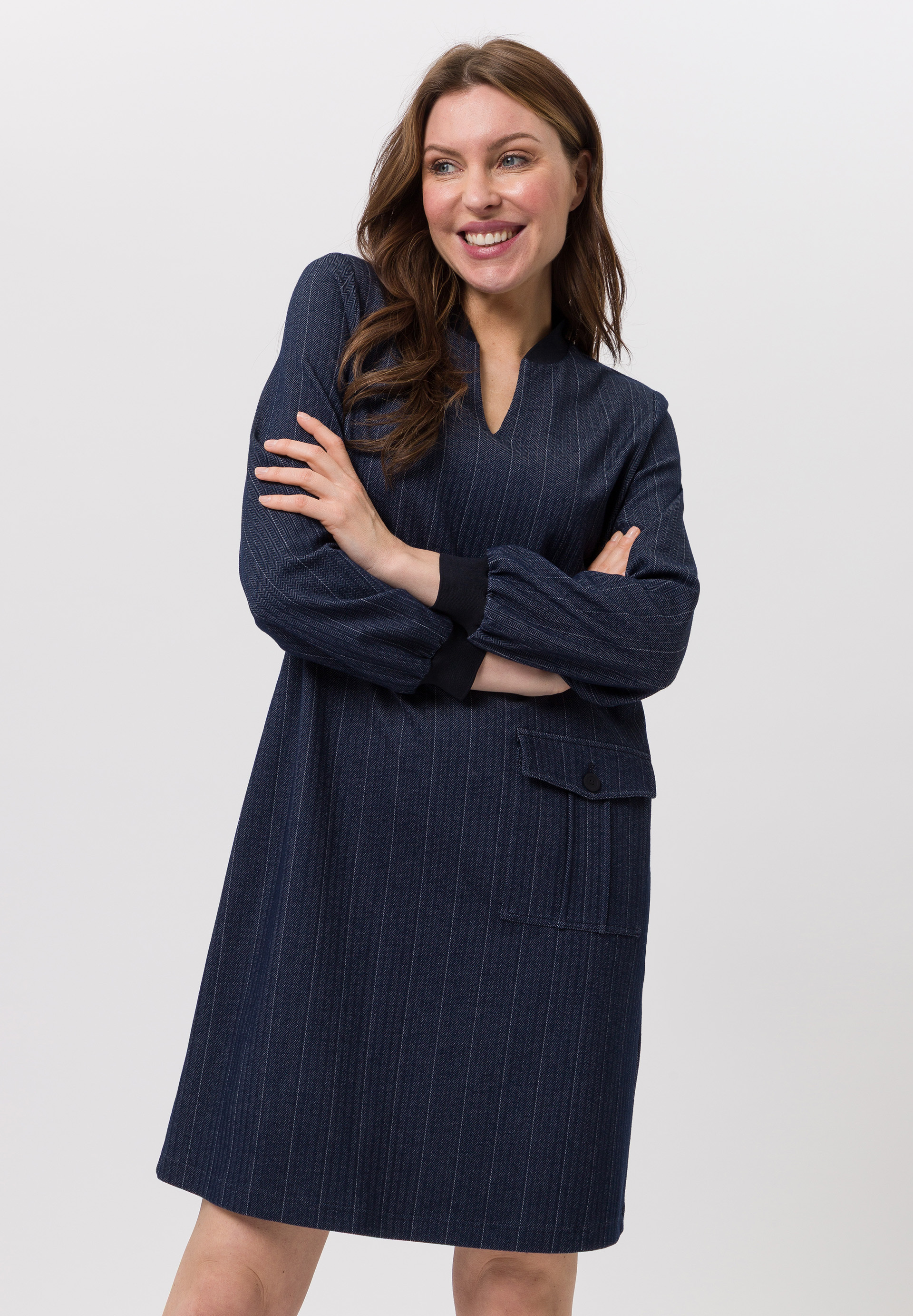 Kleid mit Struktur-Optik - Produktbild 1