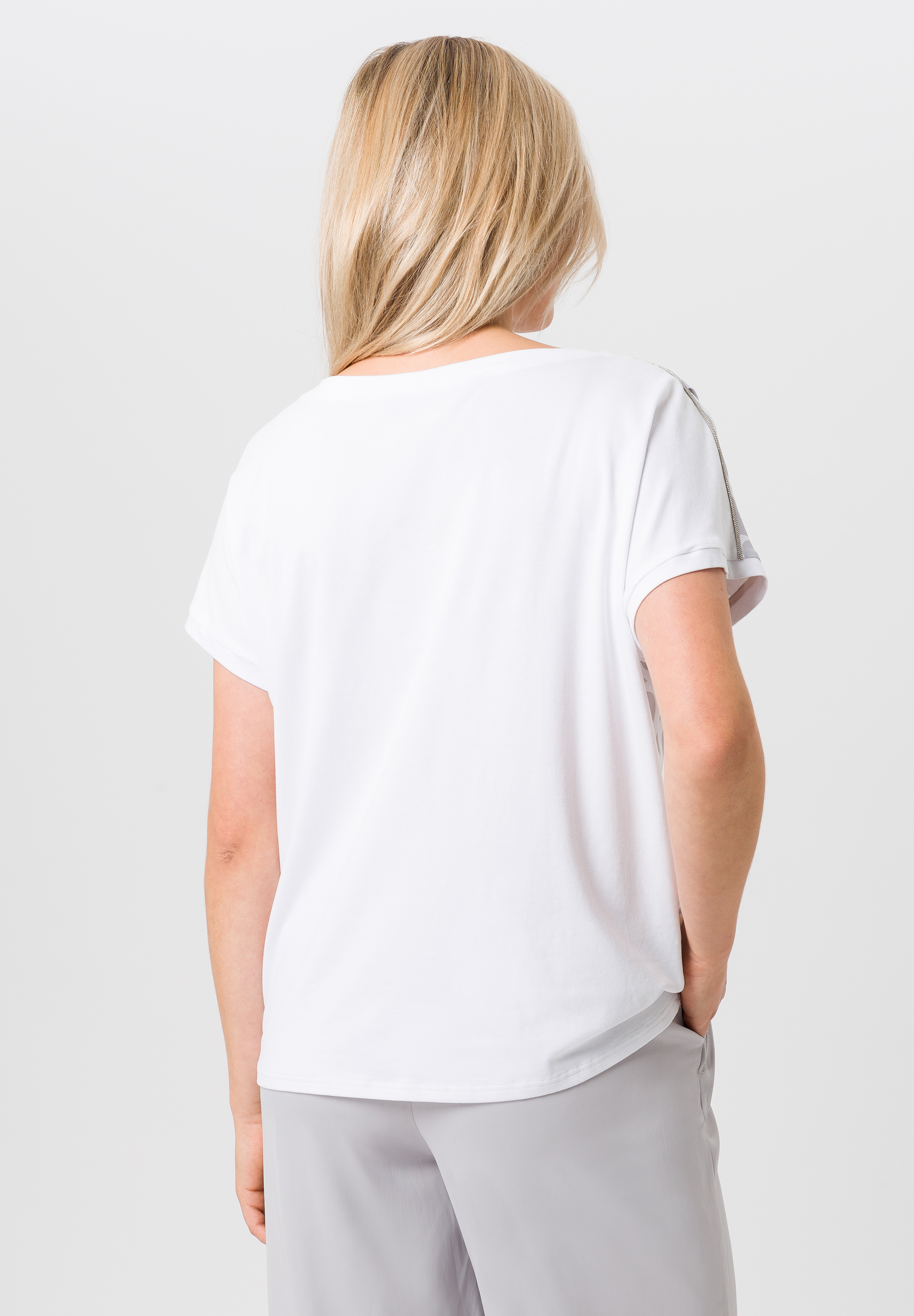 Shirt mit Print-Front - Bild 2