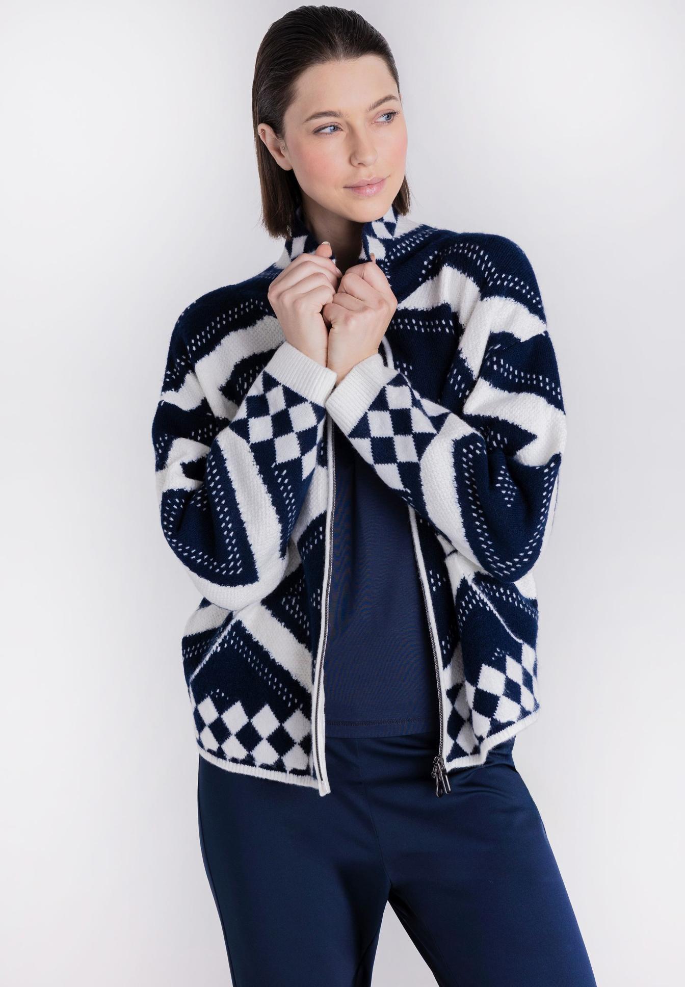 Leichtjacke mit weicher Strickqualität - Produktbild 1