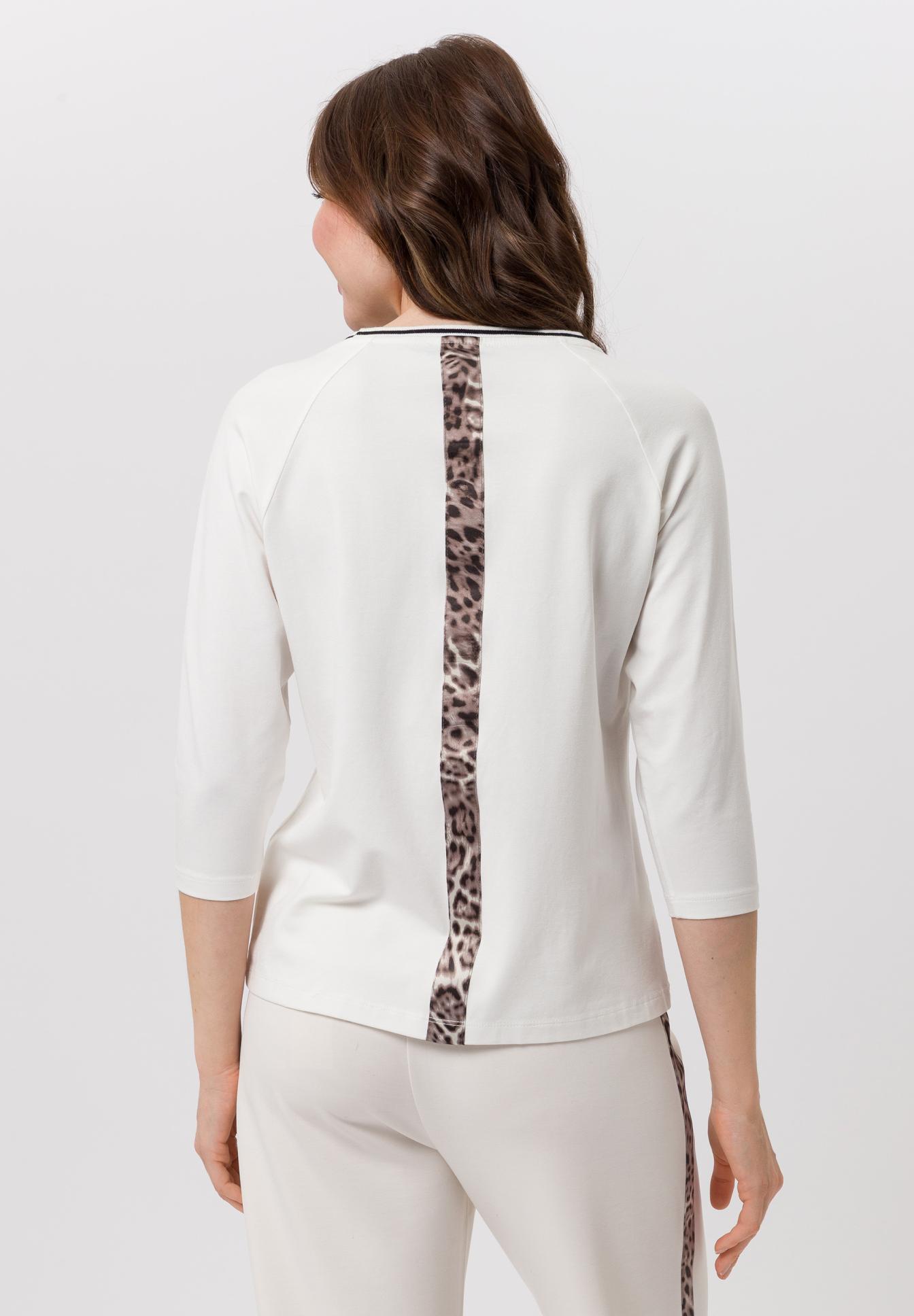 Hemd, Rückensteg, Leopardendruck, Weiß, Halbsleeve, weiblich, langeärmlig, Leopardeneinsatz, weiß, Top mit Streifen, lederlook, pistazienweiß, straffelose jacke, tierprint streifen, langeärmlig, weiblich, langarm, weiß, strickjacke, leopardendruck