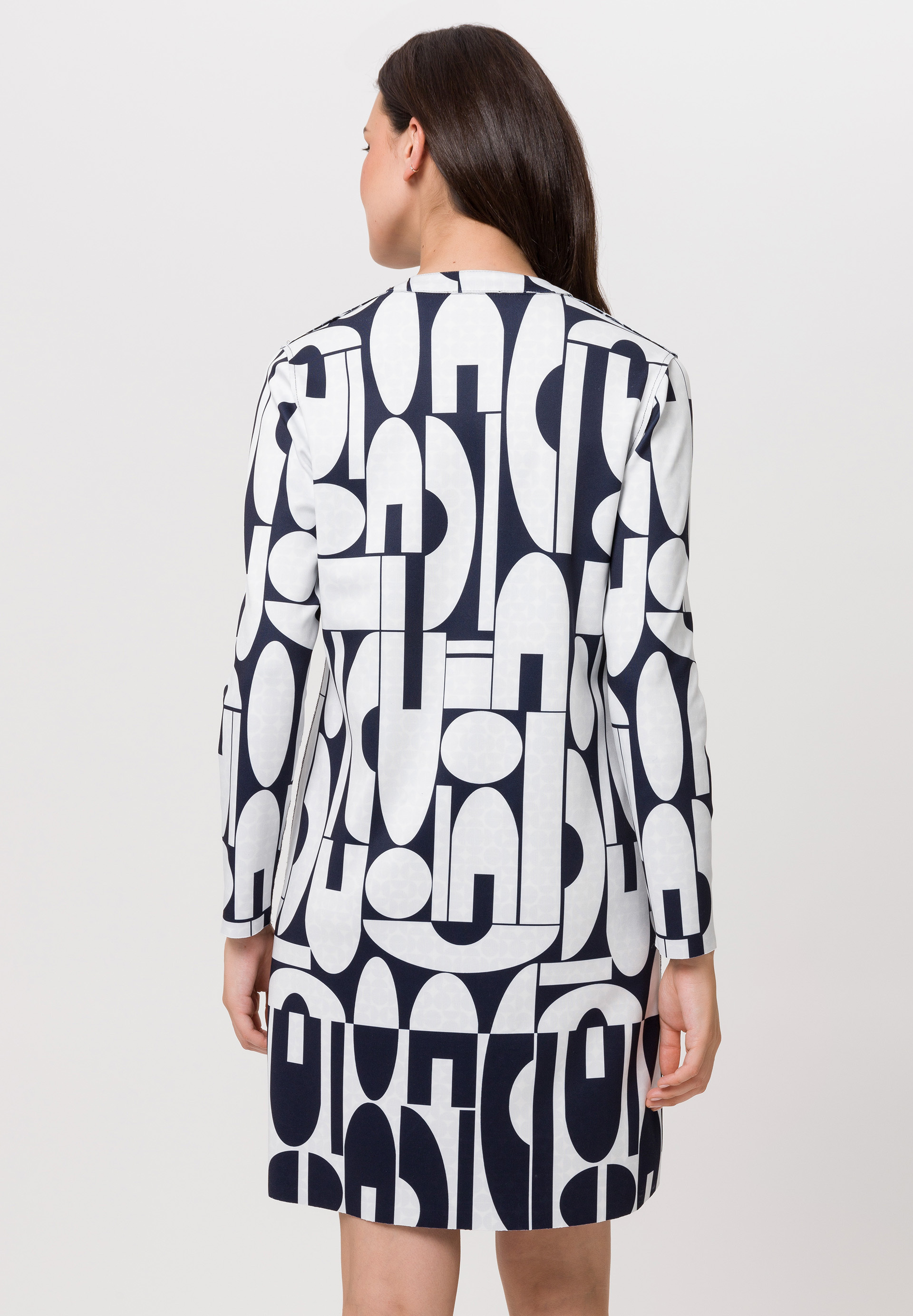 Reversible dress with all-over print - Product Image 2