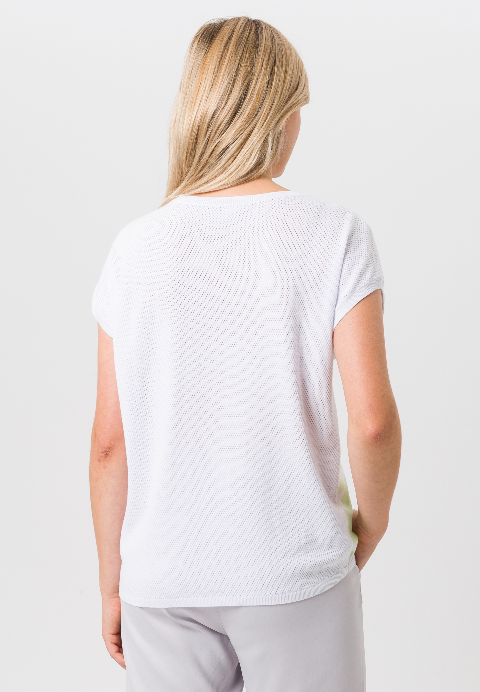 Strickshirt mit glitzerndem Print - Bild 2