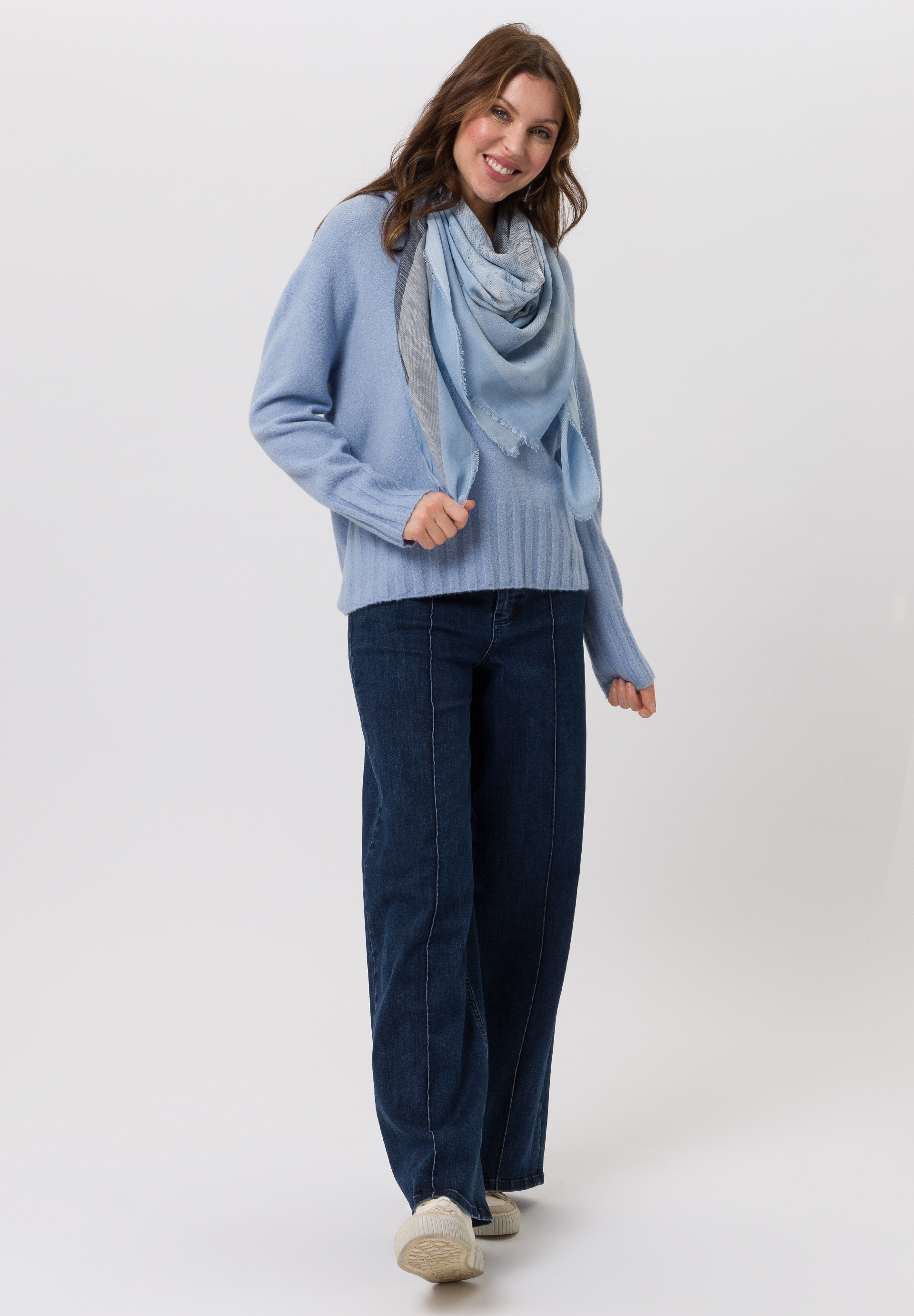 Hosen, Strickwaren, Pullover, Jeanshose, Mantel