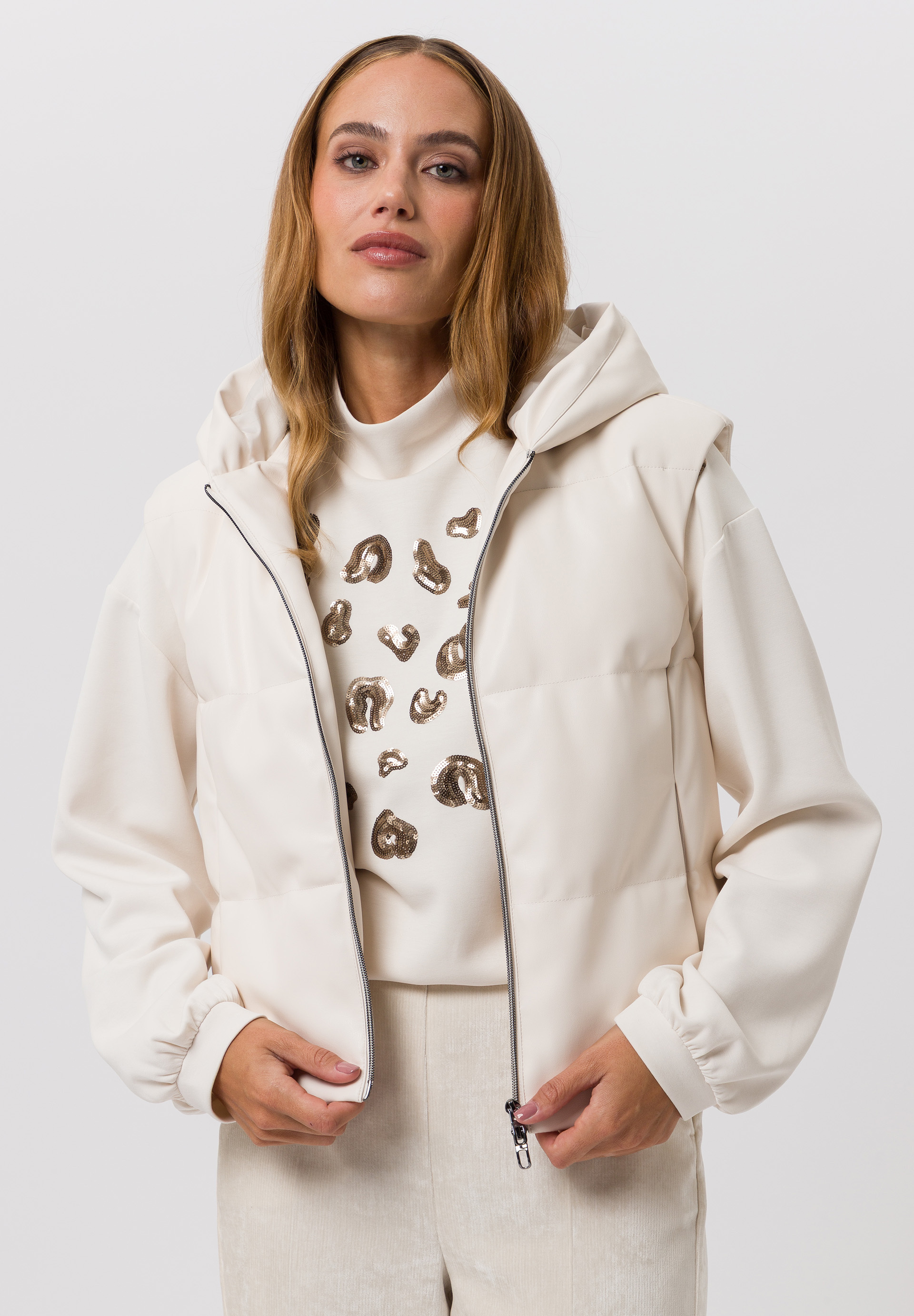 Mantel, Jacke, Kapuzenpulli, Sweatshirt, Langarm