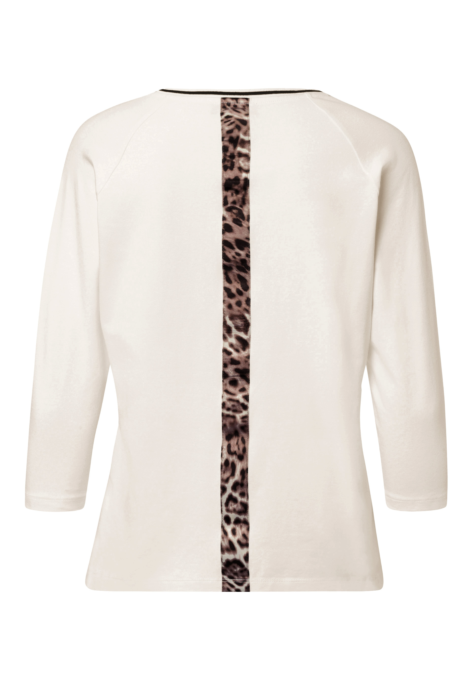 Shirt With animal print detail - Bild 2 Langarm, Ärmel, Bluse, Mantel, Pullover, Langarm, Ärmel, Bluse, Mantel, Pullover, Langarm, Ärmel, Bluse, Mantel, Pullover