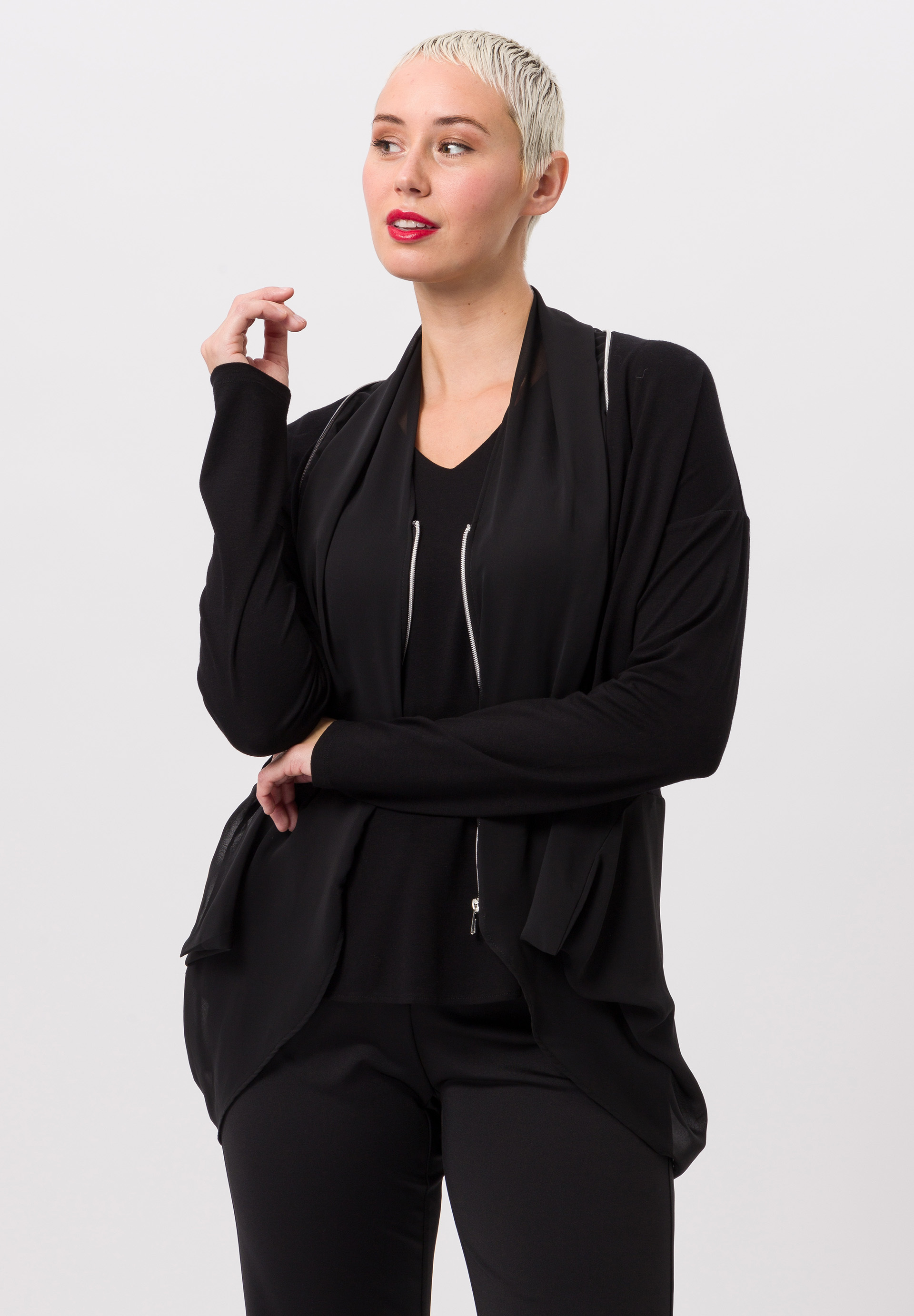 Leichtjacke mit Schalkragen - Produktbild 1