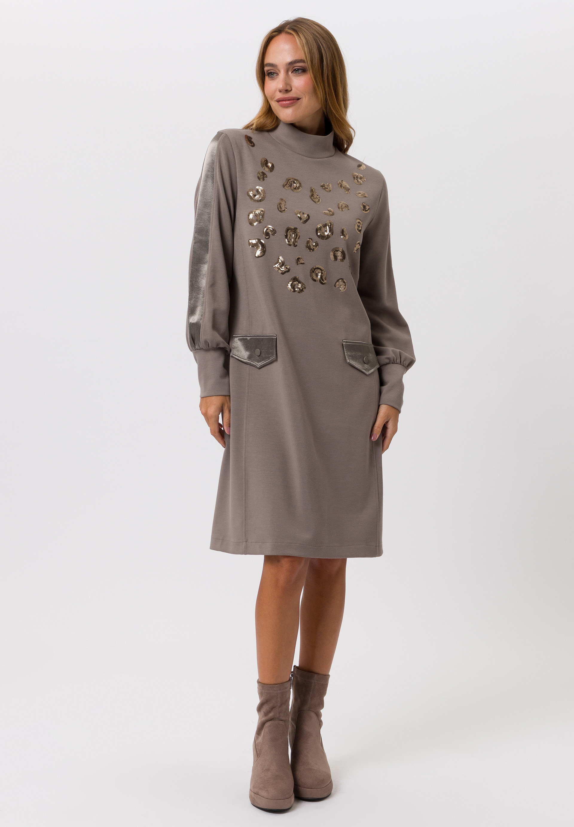 Kleid mit schimmernden Akzenten - Produktbild 2