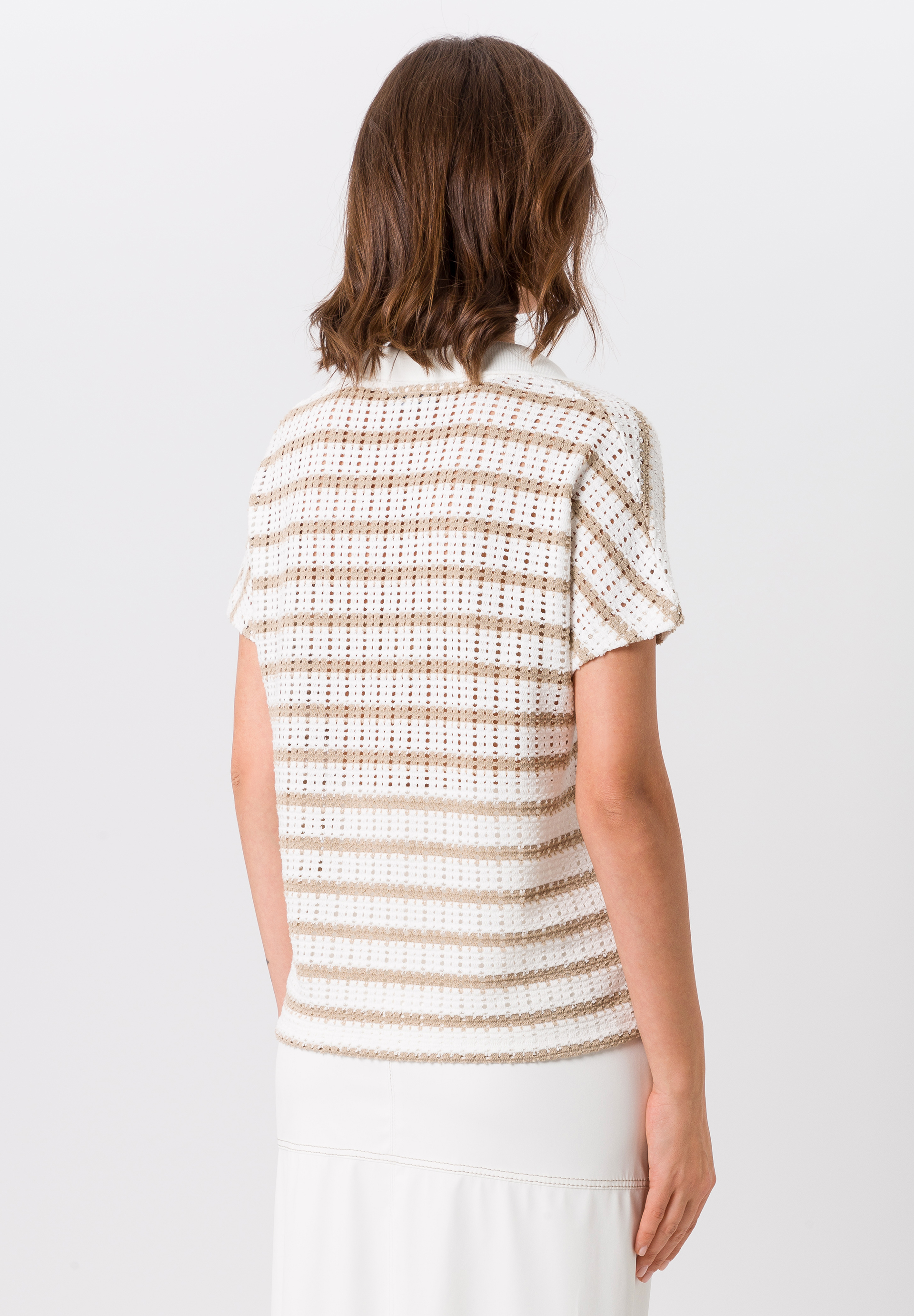 Strickshirt mit luftigem Strickmuster - Bild 2
