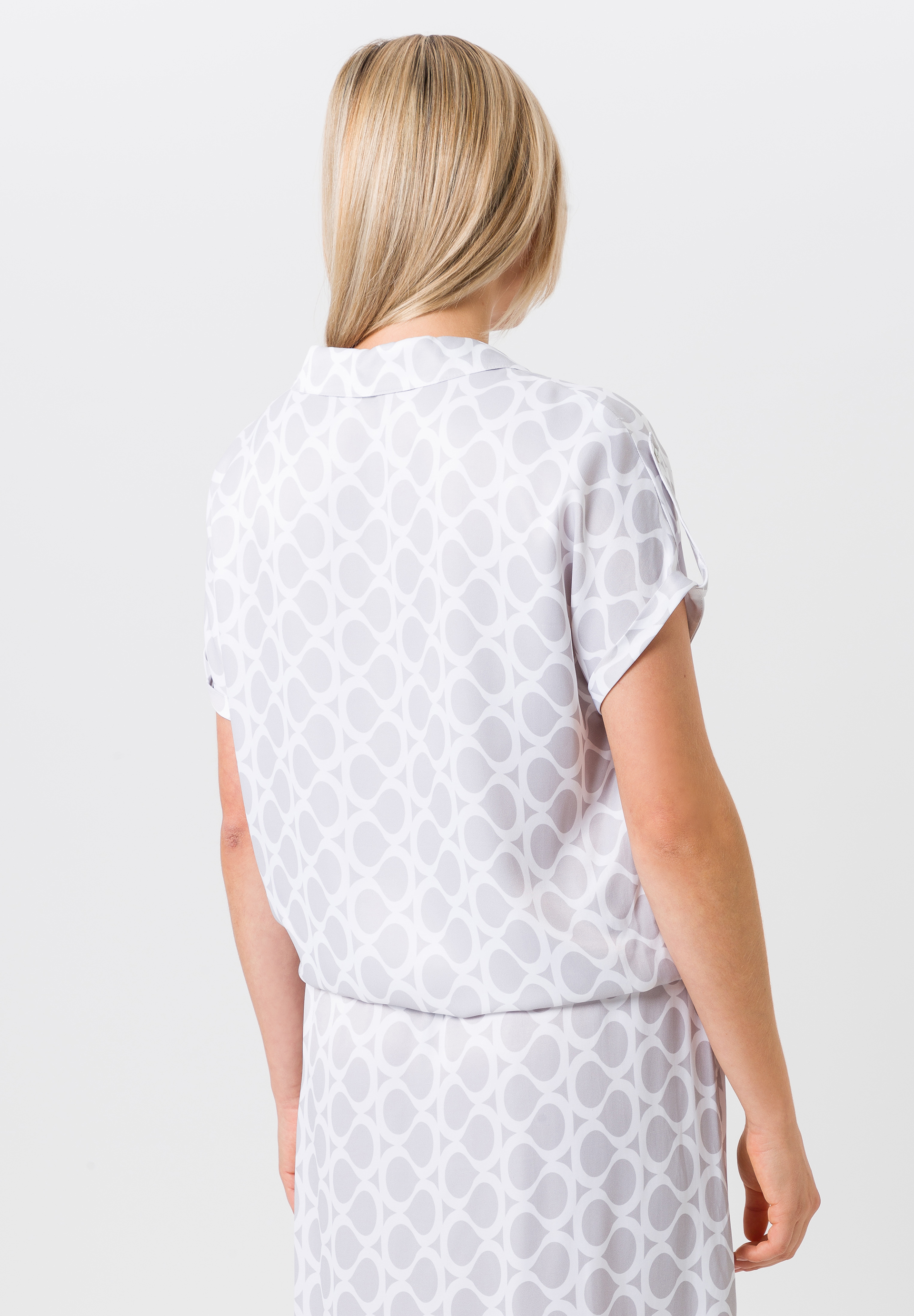 Bluse mit Knoten-Detail - Bild 2