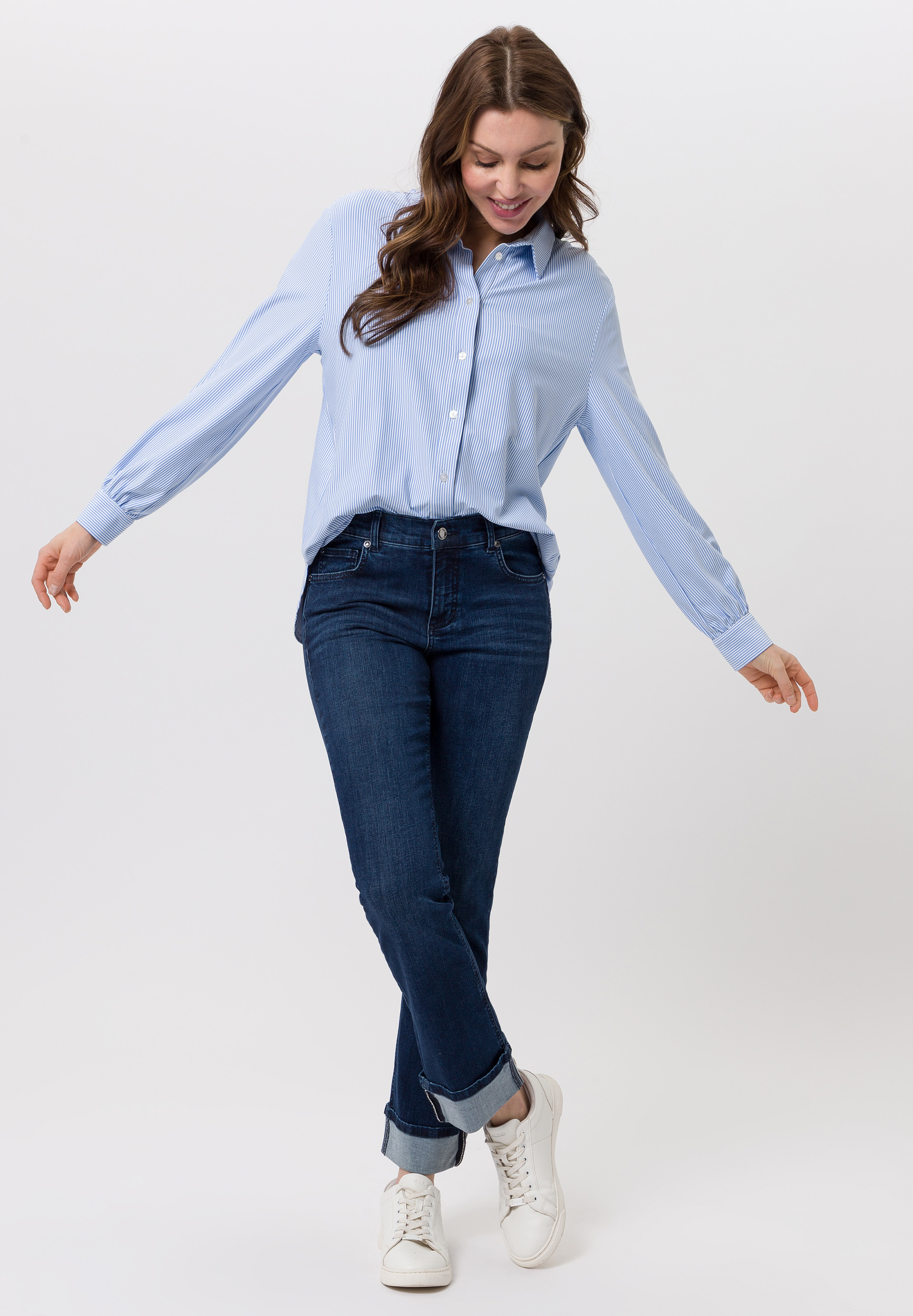 Bluse mit feiner Struktur Bluse mit feiner Struktur - Produktbild 2