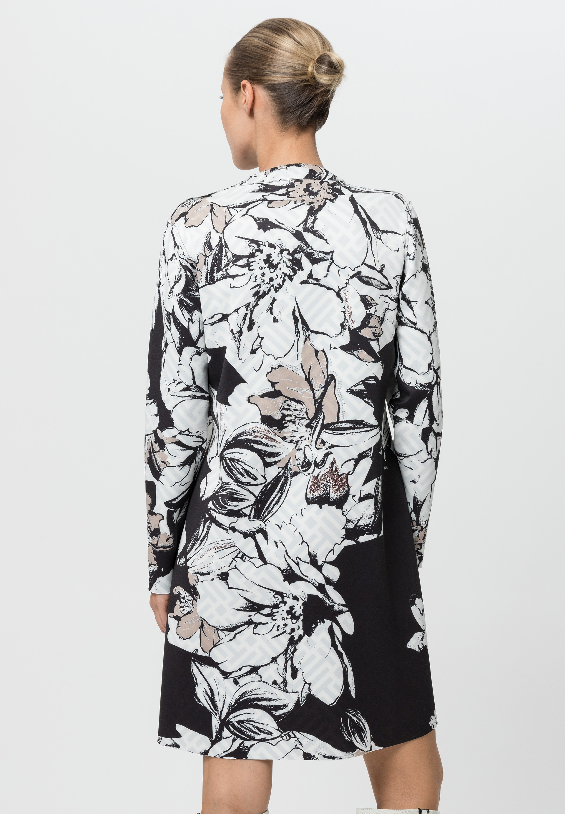 Reversible dress with all-over print - Product Image 2