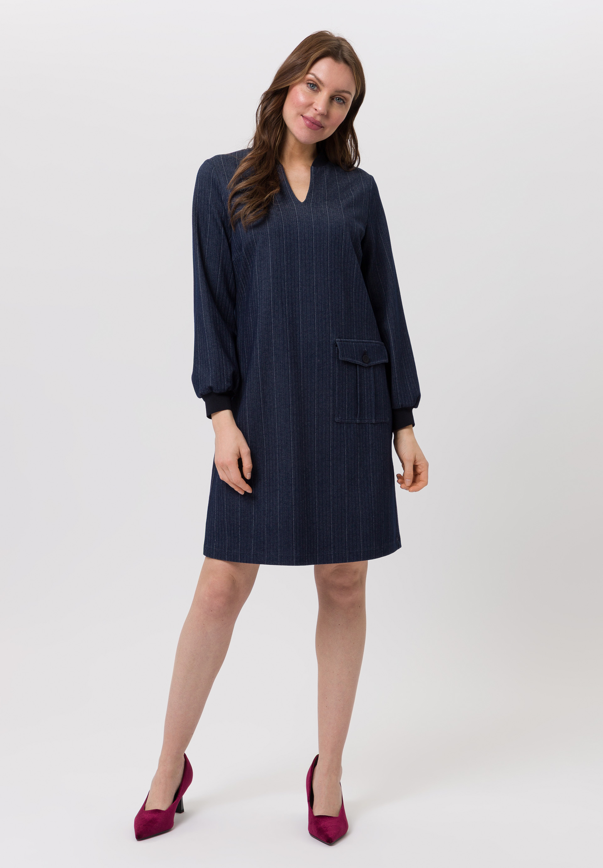 Kleid, Mantel, Langarm, Person, Frau