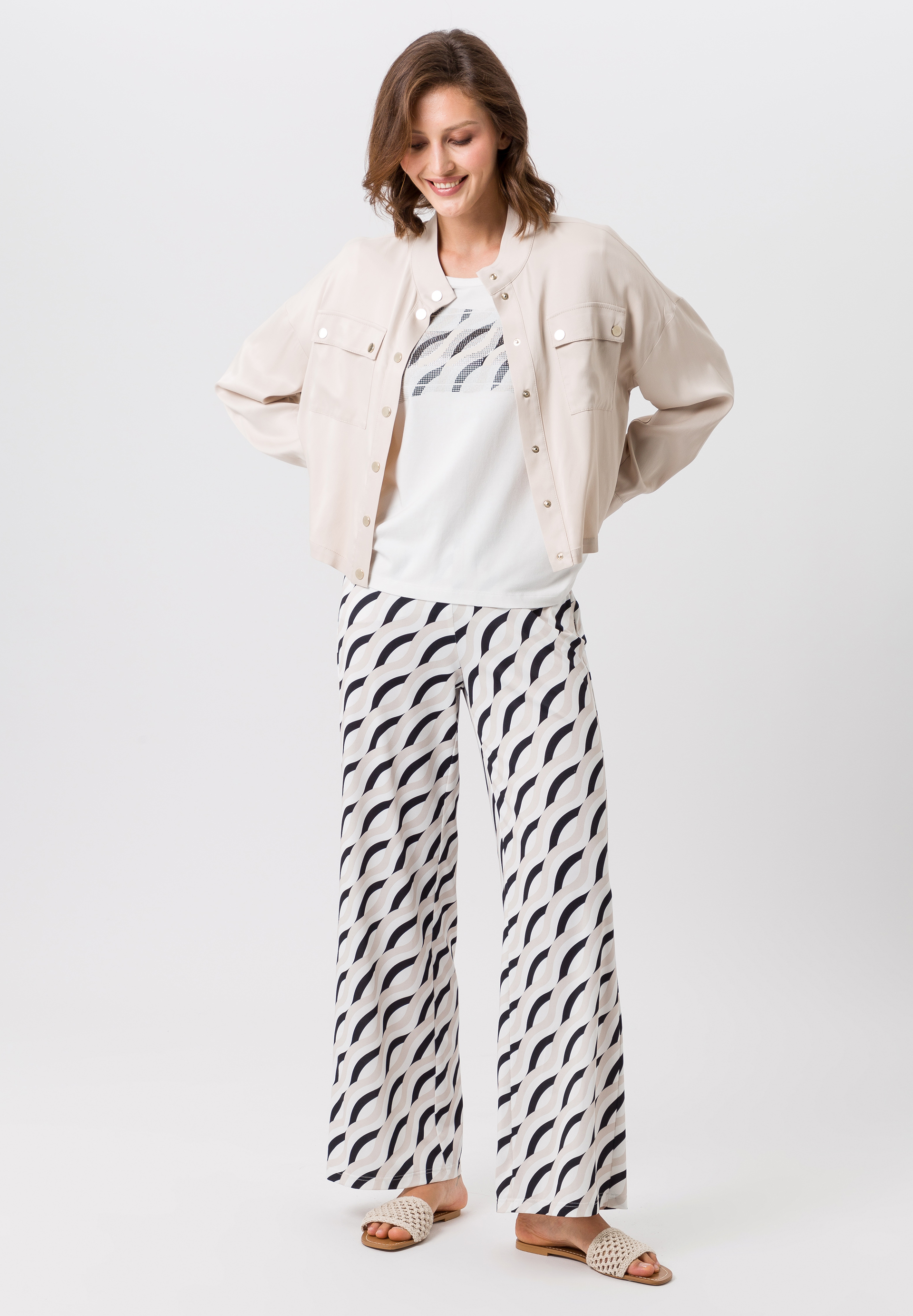 Shirt mit glänzendem Detail Shirt mit glänzendem Detail - Produktbild 2