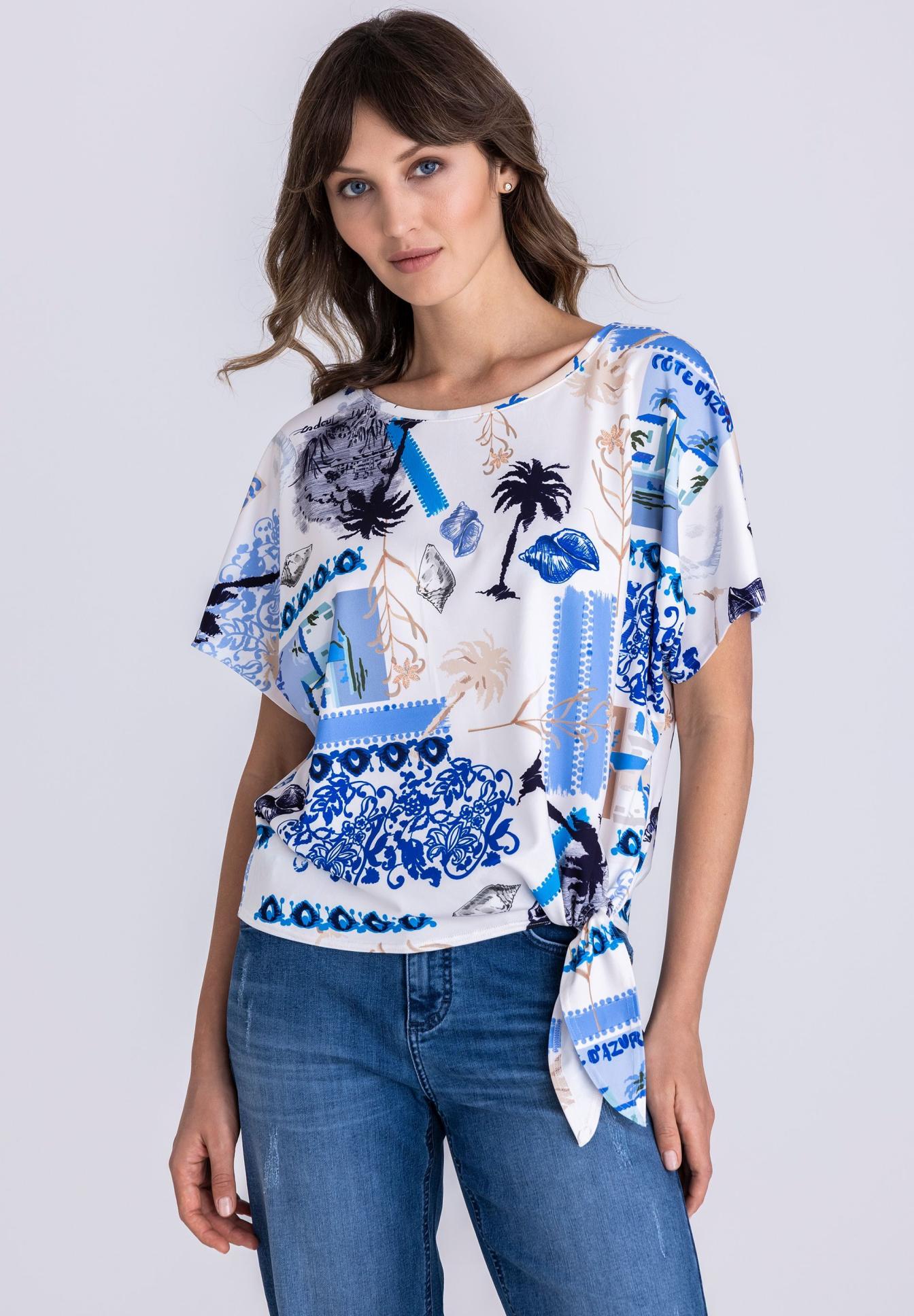 Shirt mit Bindeband - Produktbild 1