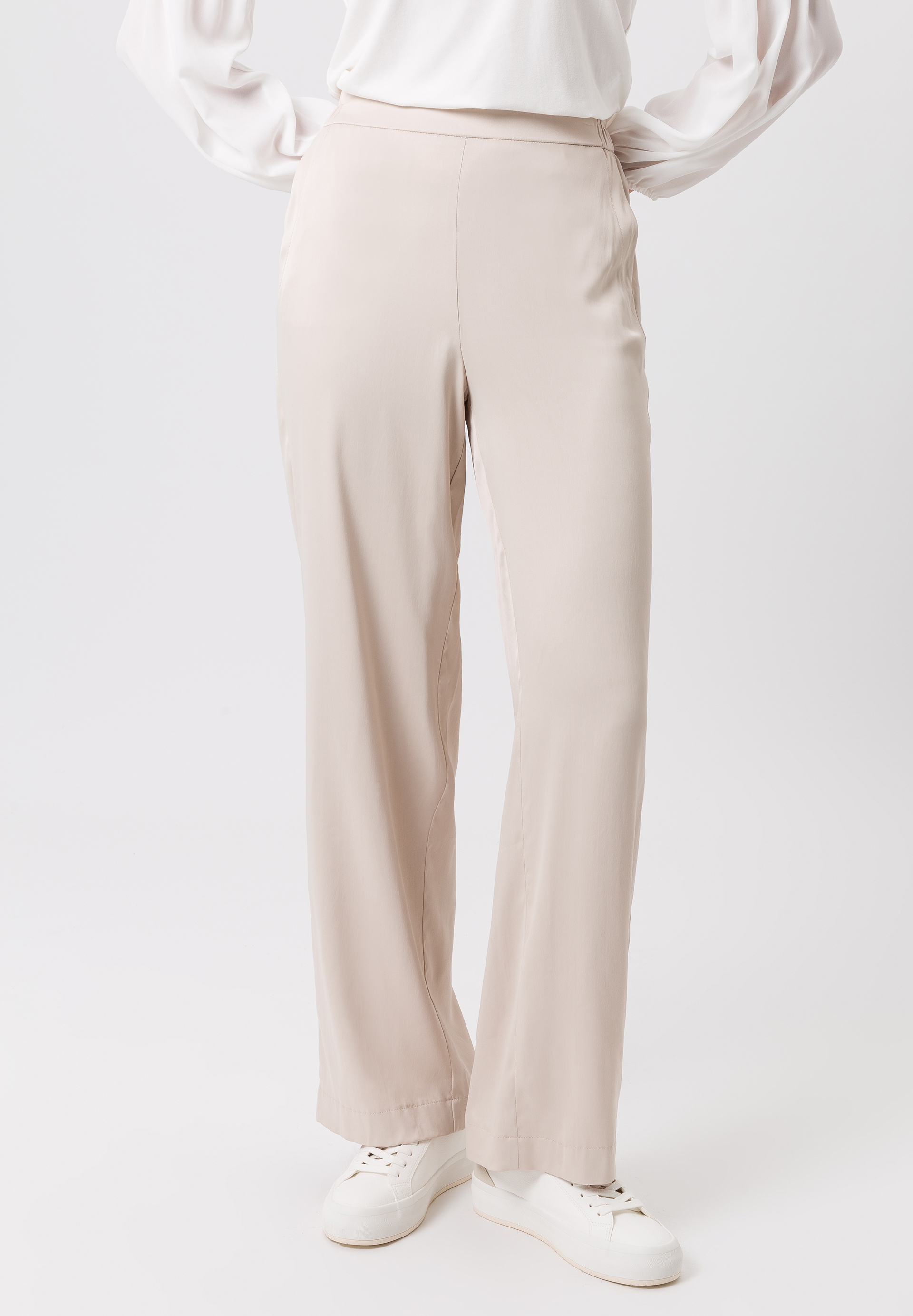 Trousers in a flowing look - Bild 1 Trousers in a flowing look - Bild 1